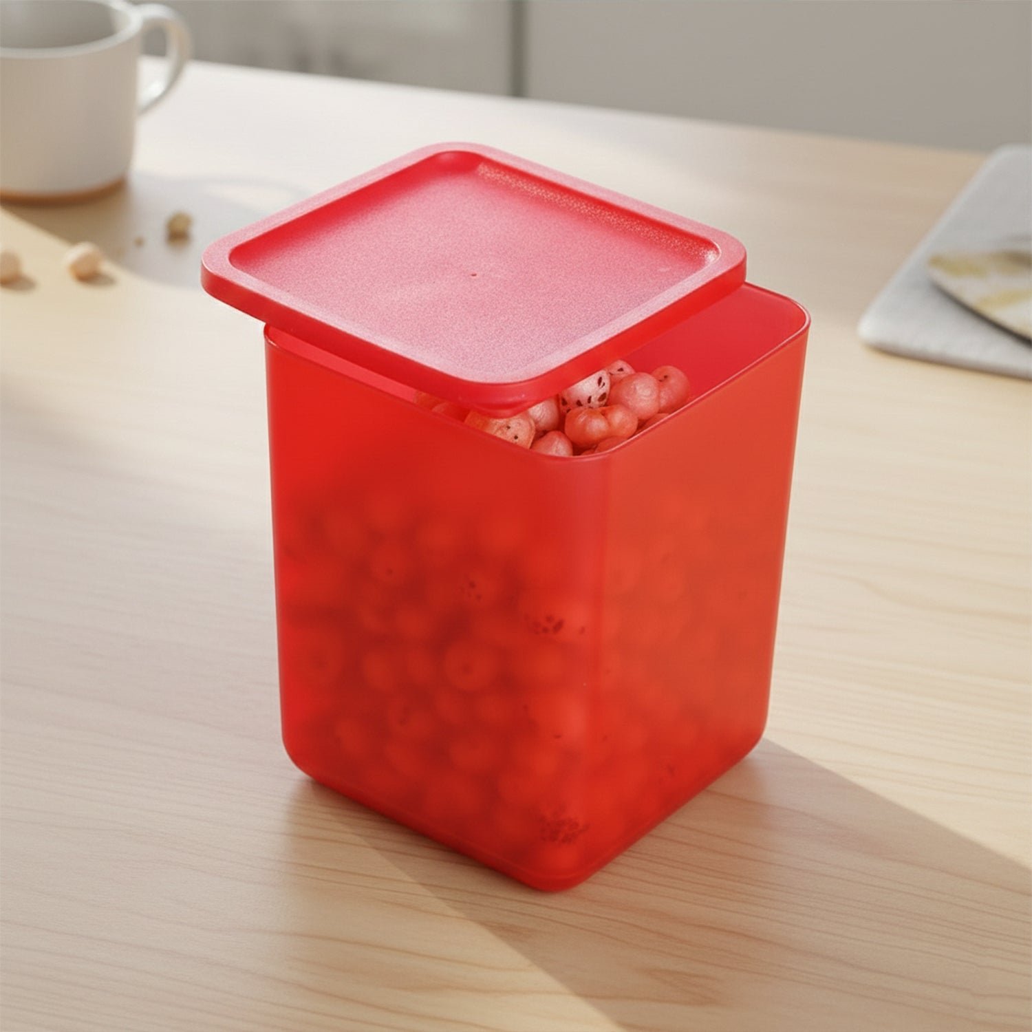 Matt Finish Storage Container – Stylish 2000ml Kitchen Organizer - Image 4