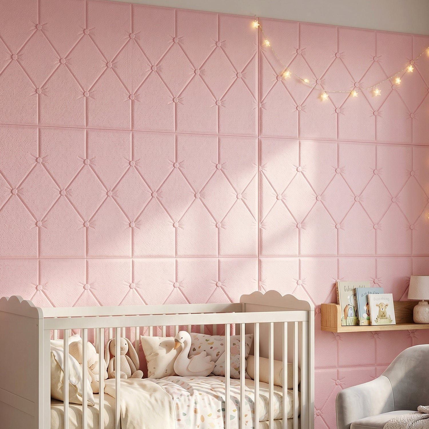 Self Adhesive 3D Foam Wall Panel, Easy DIY Home Decor - Image 4