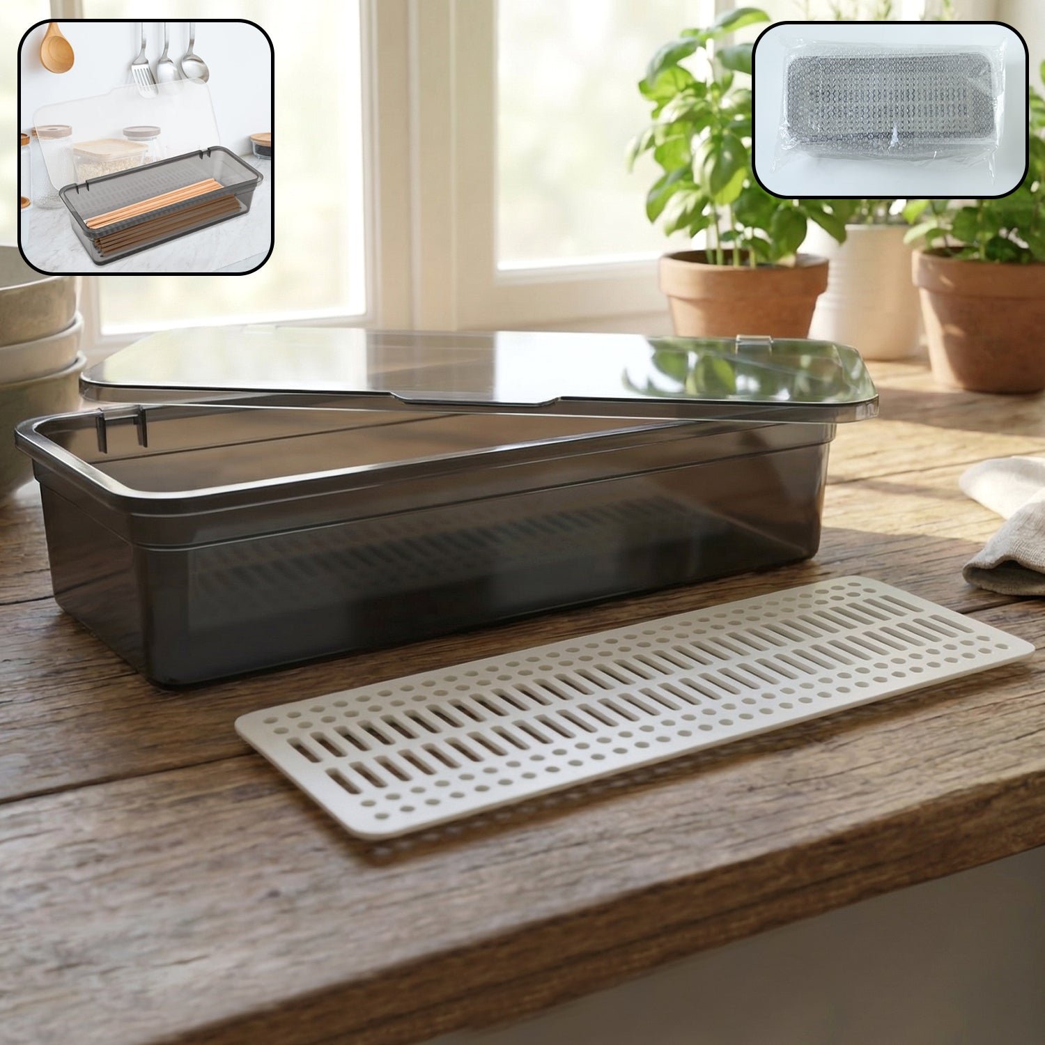 Kitchen Sink Organizer Tray – Compact & Easy to Clean - Image 3