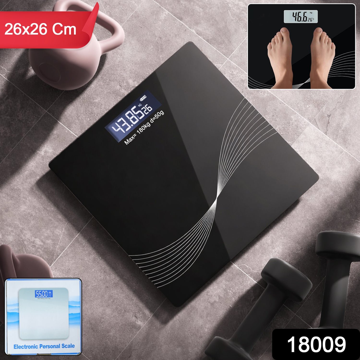Digital Personal Weight Scale – Slim & High-Precision for Accurate Tracking - Image 2