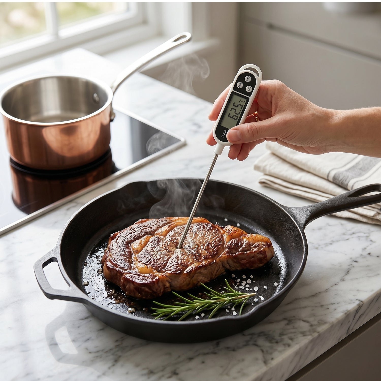 Digital Food Thermometer with LCD Display (1 Pc) - Image 3
