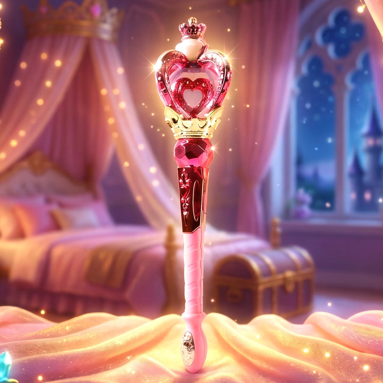 Princess Magic Light Wand Toy – Enchanting Kids' Role Play Accessory - Image 5