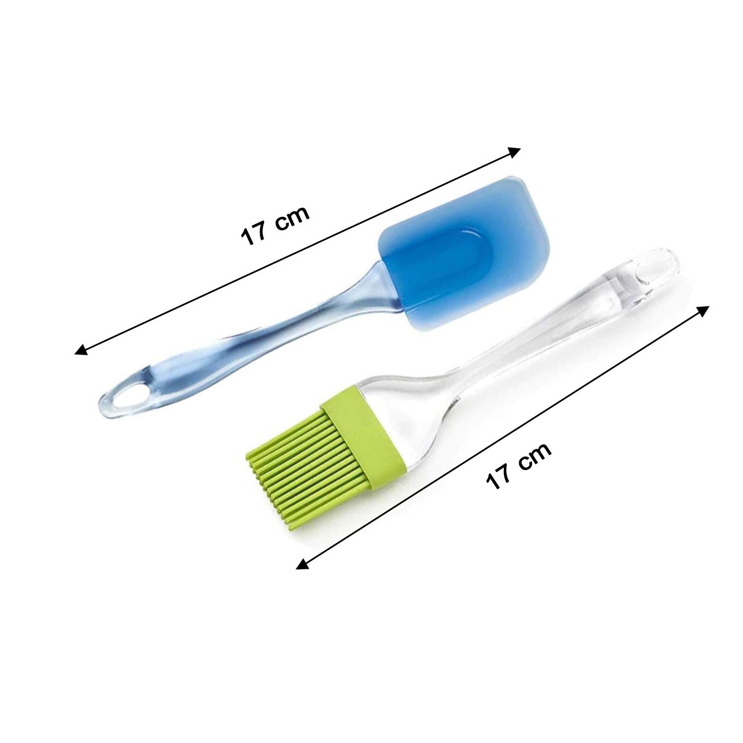 Cake Pastry Brush and Spatula Set, Silicone Baking Brush for Cakes (1 Set) - Image 6