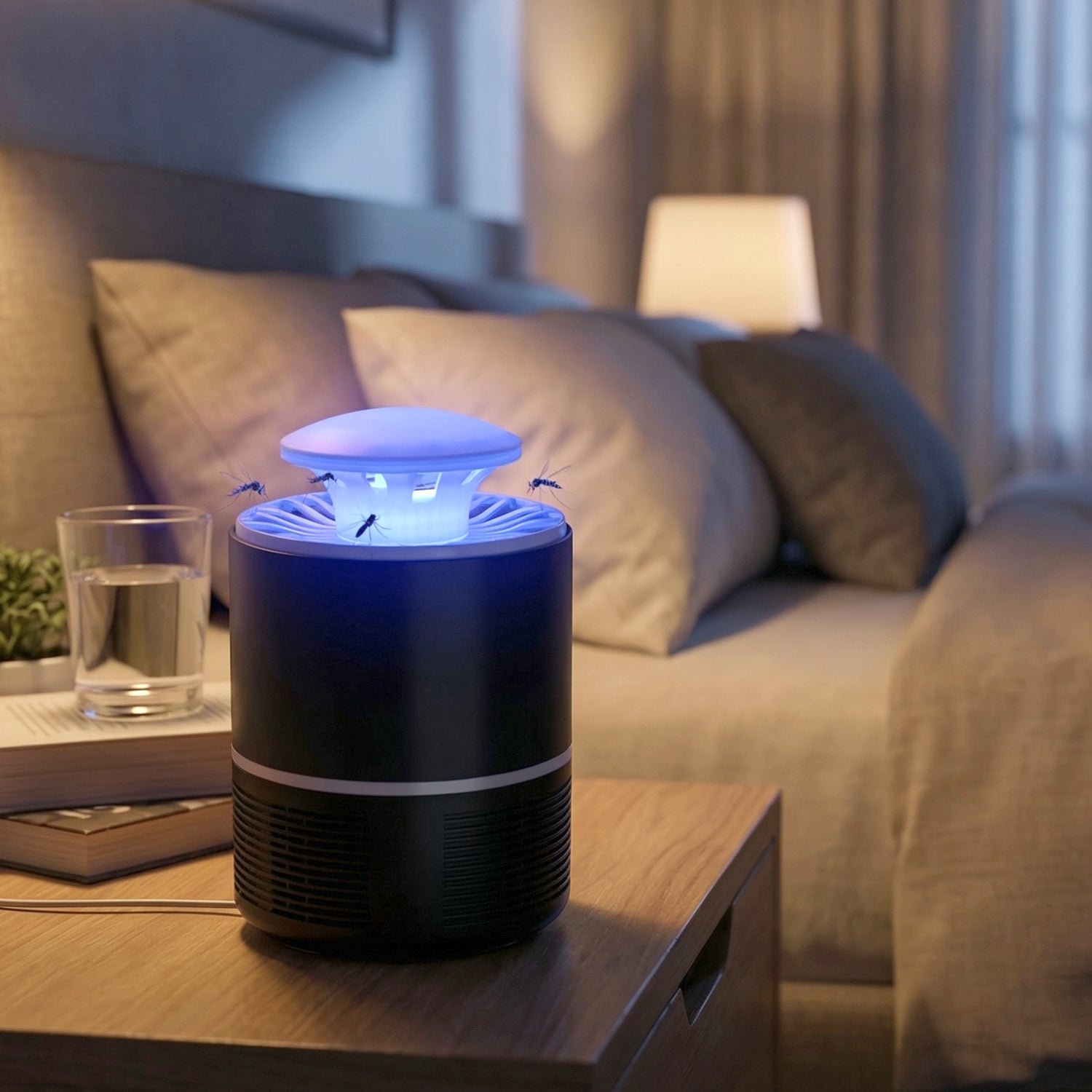 USB mosquito killer lamp – silent, chemical-free indoor pest control - Image 3