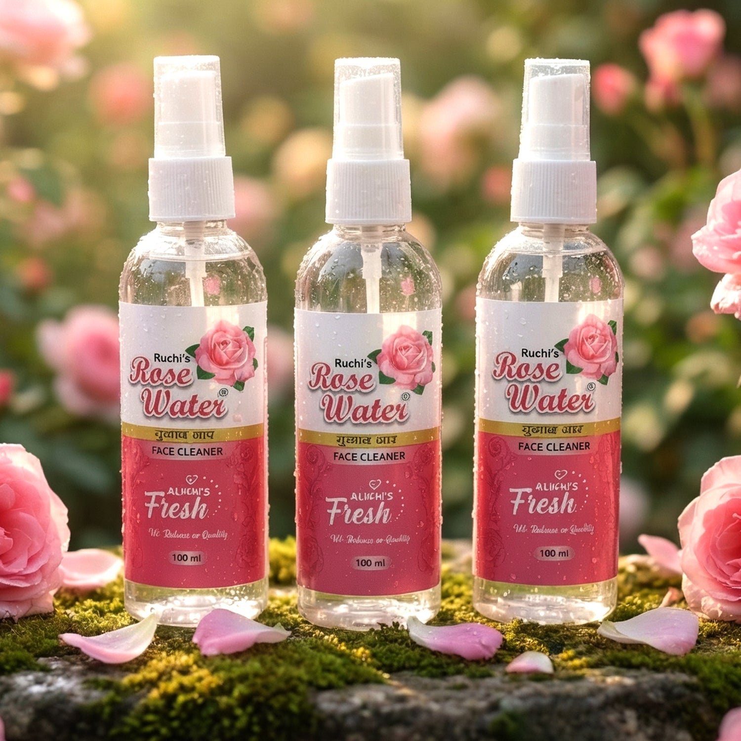 Rose Water Face Spray Set – Hydrating & Refreshing Skincare - Image 4