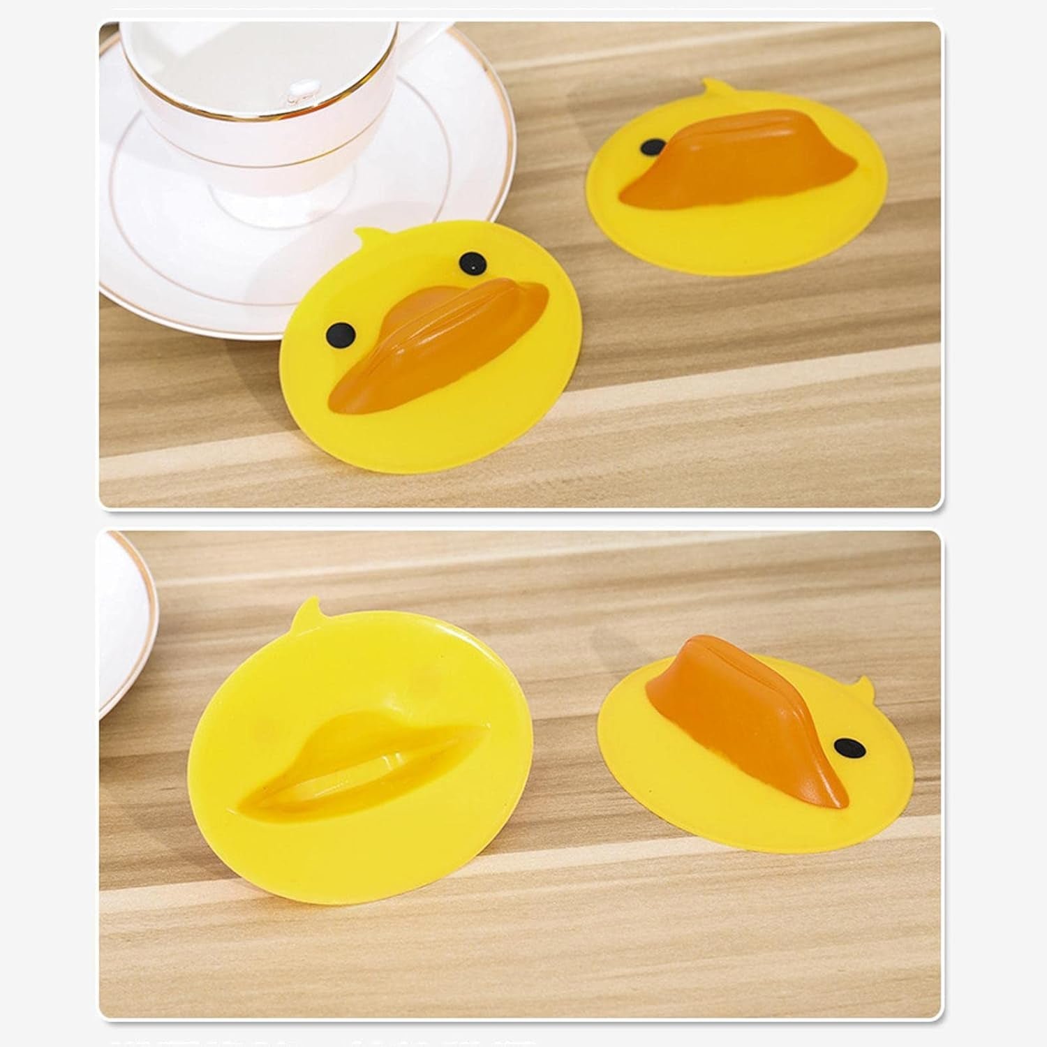 Duck Silicone Hot Pot Holders – Heat Resistant & Non-Slip Grip - Image 4