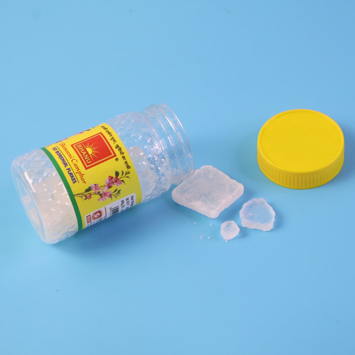 Bhimseni Camphor Flakes – Pure ISO Borneol for Pooja & Air Purification - Image 3