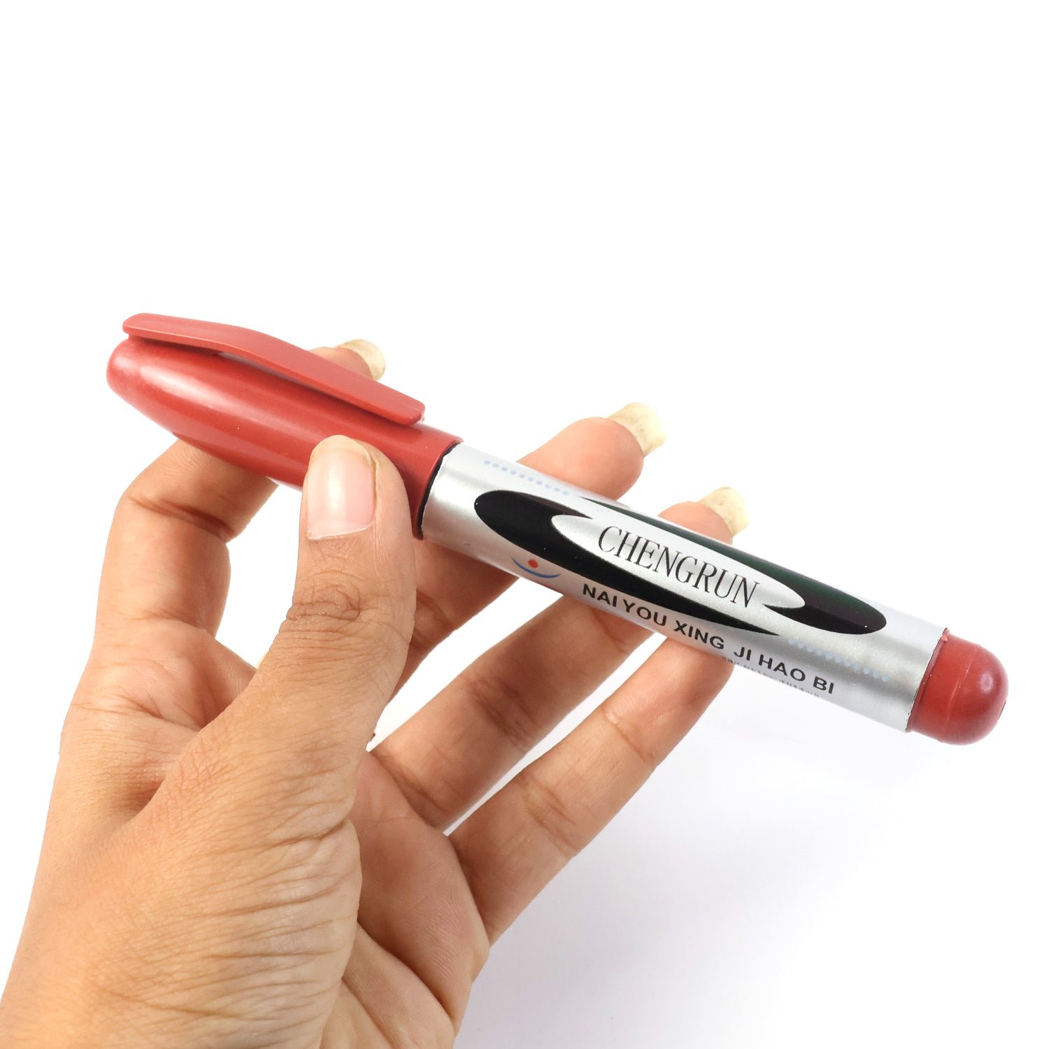 Maroon Permanent Marker Pen – Smooth Bold Ink & Quick-Dry - Image 4
