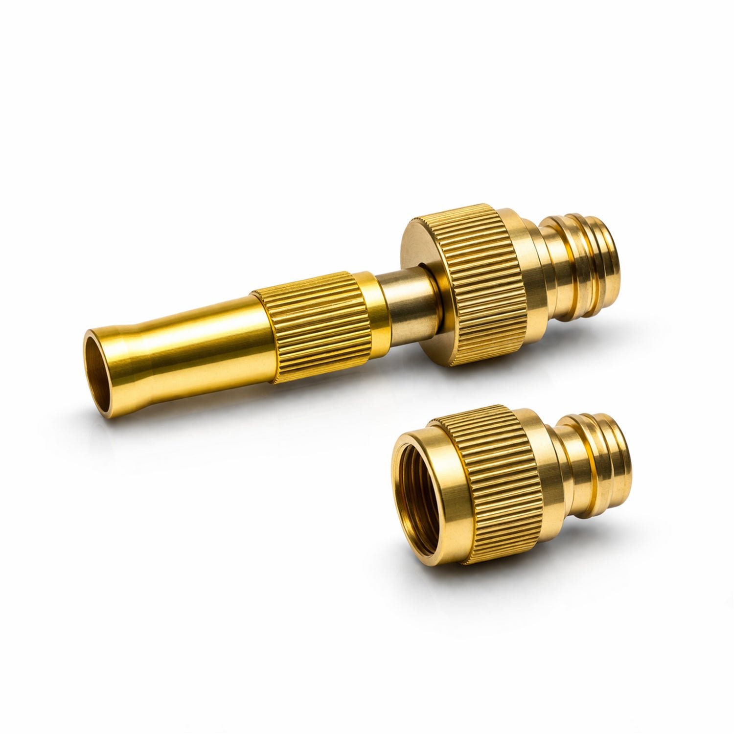Heavy Duty Brass Garden Hose Nozzle – Adjustable Water Spray for Outdoor Use - Image 5