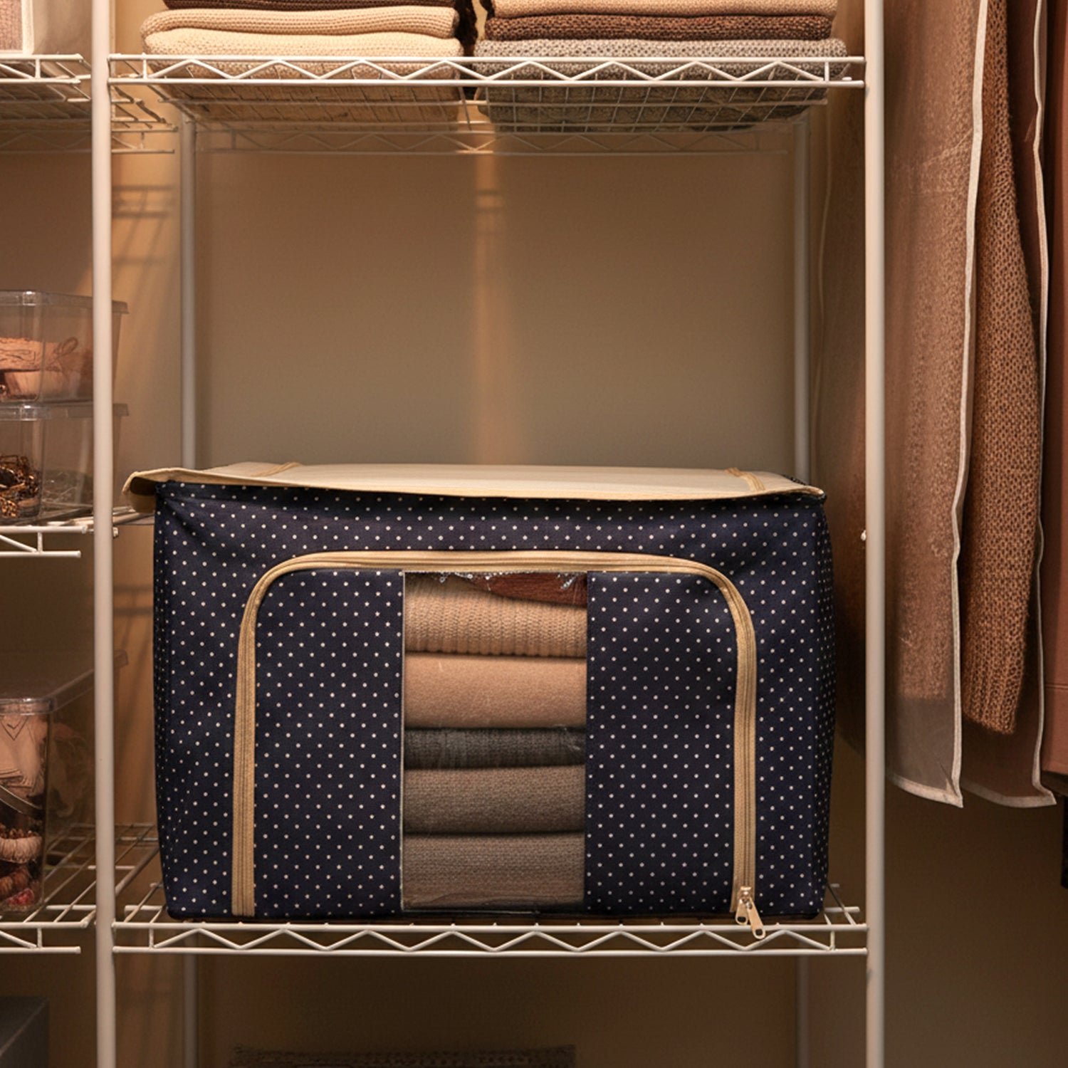 Foldable Cloth Storage Box – Space-saving & Durable Organizer - Image 5