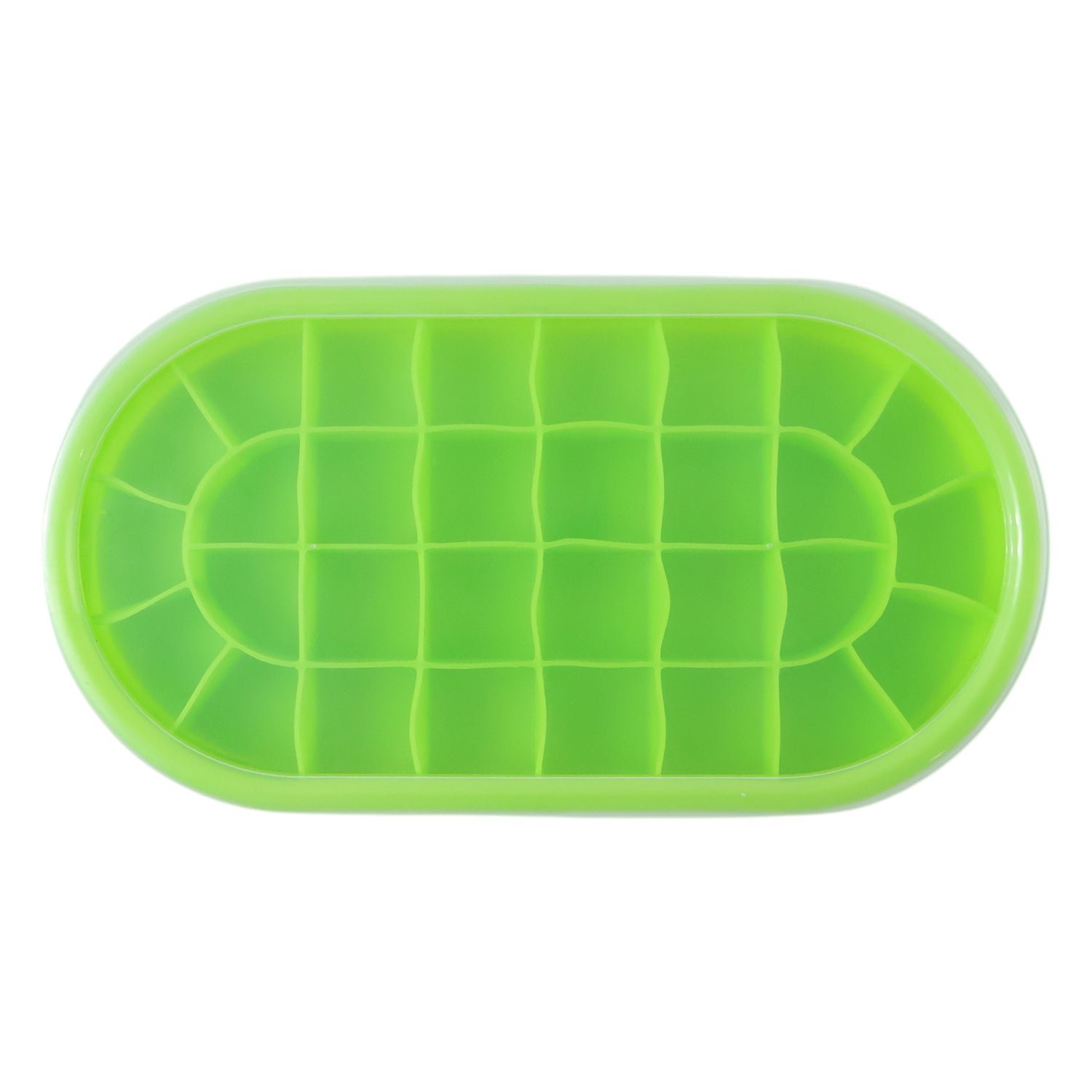 Oval Silicone Ice Cube Tray – Easy Release & Odor-Free Storage - Image 4