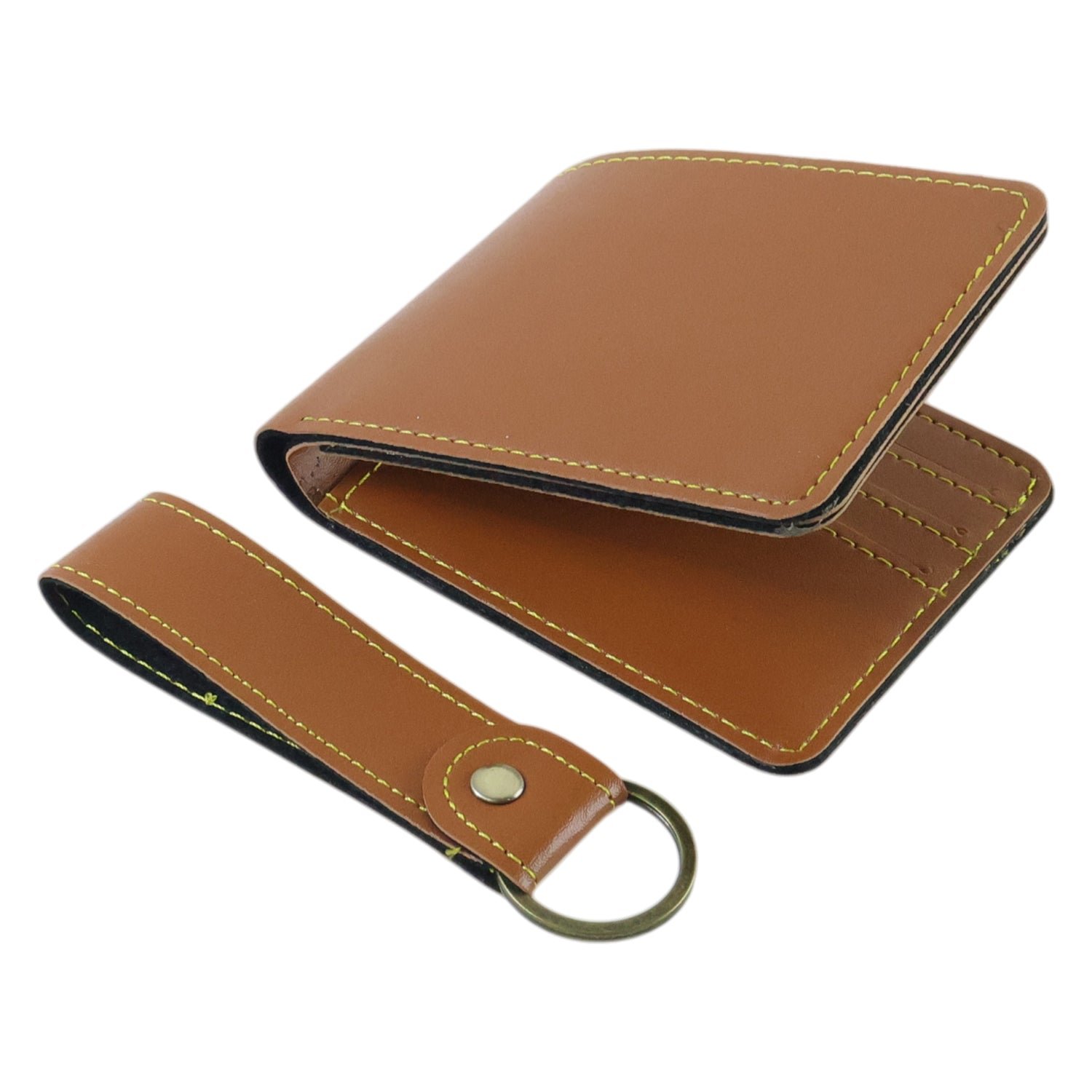 Men’s Wallet with Detachable Keychain – Compact & Durable Design - Image 4