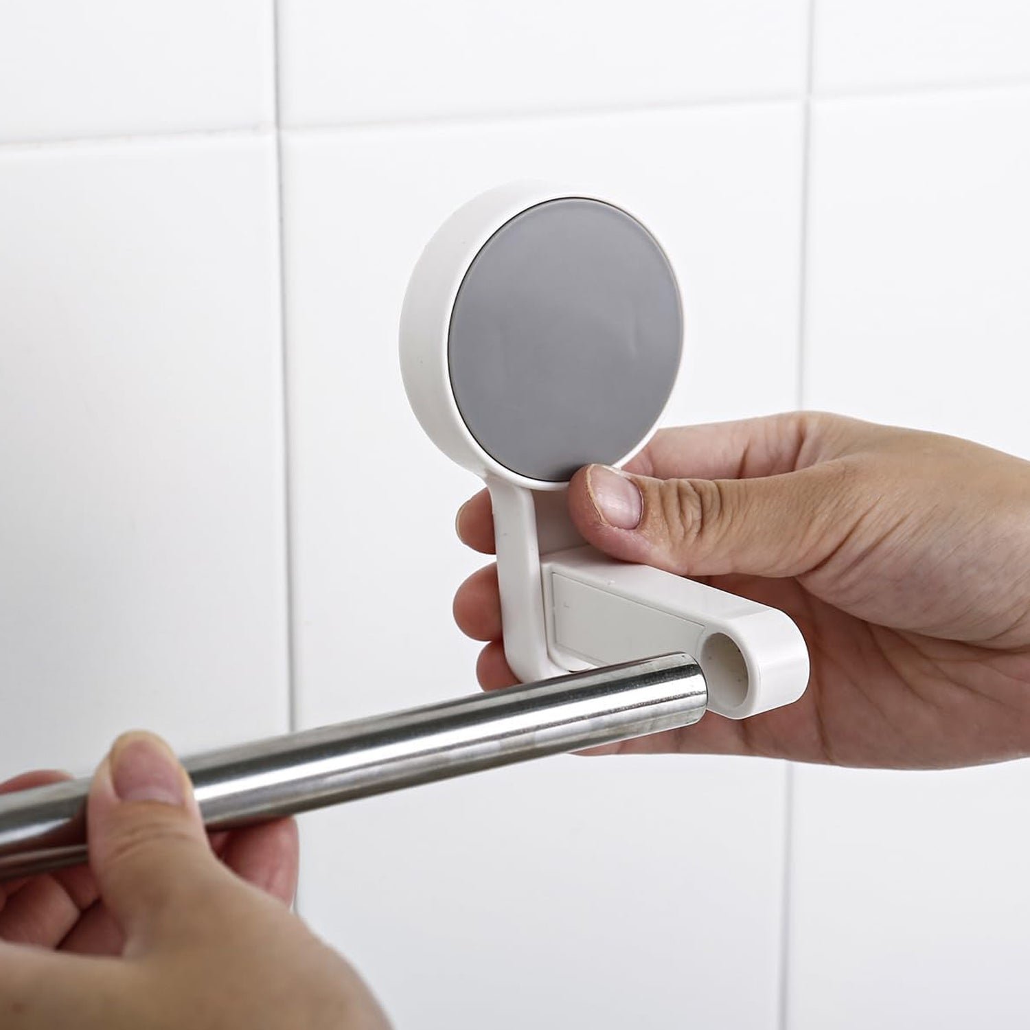 Self-Adhesive Towel Rod – Rust-Resistant Punch-Free Mount - Image 3