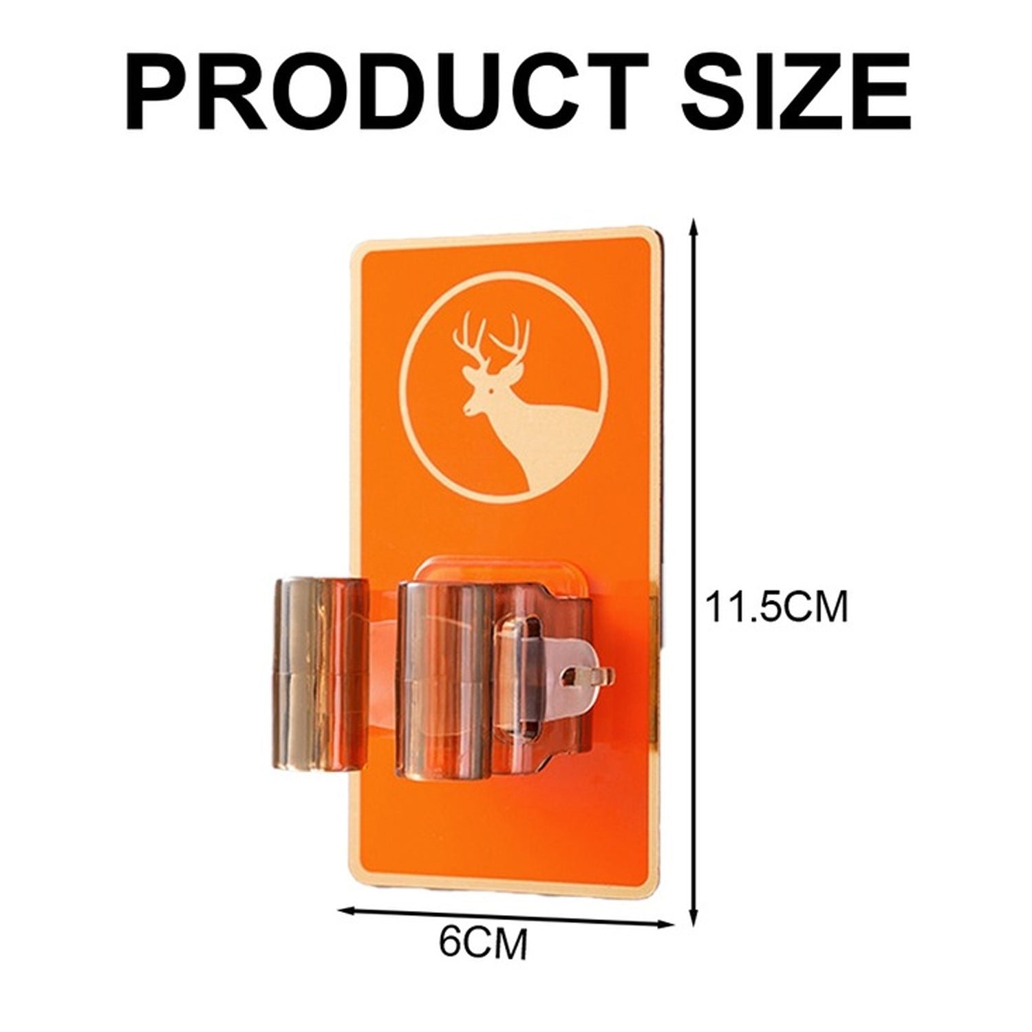 Wall Mounted Mop Holder – Space-Saving Cleaning Tool Organizer - Image 6