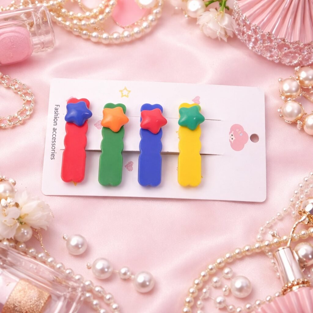 Hair Clips Set – Colorful & Easy-to-Use for Daily Styling