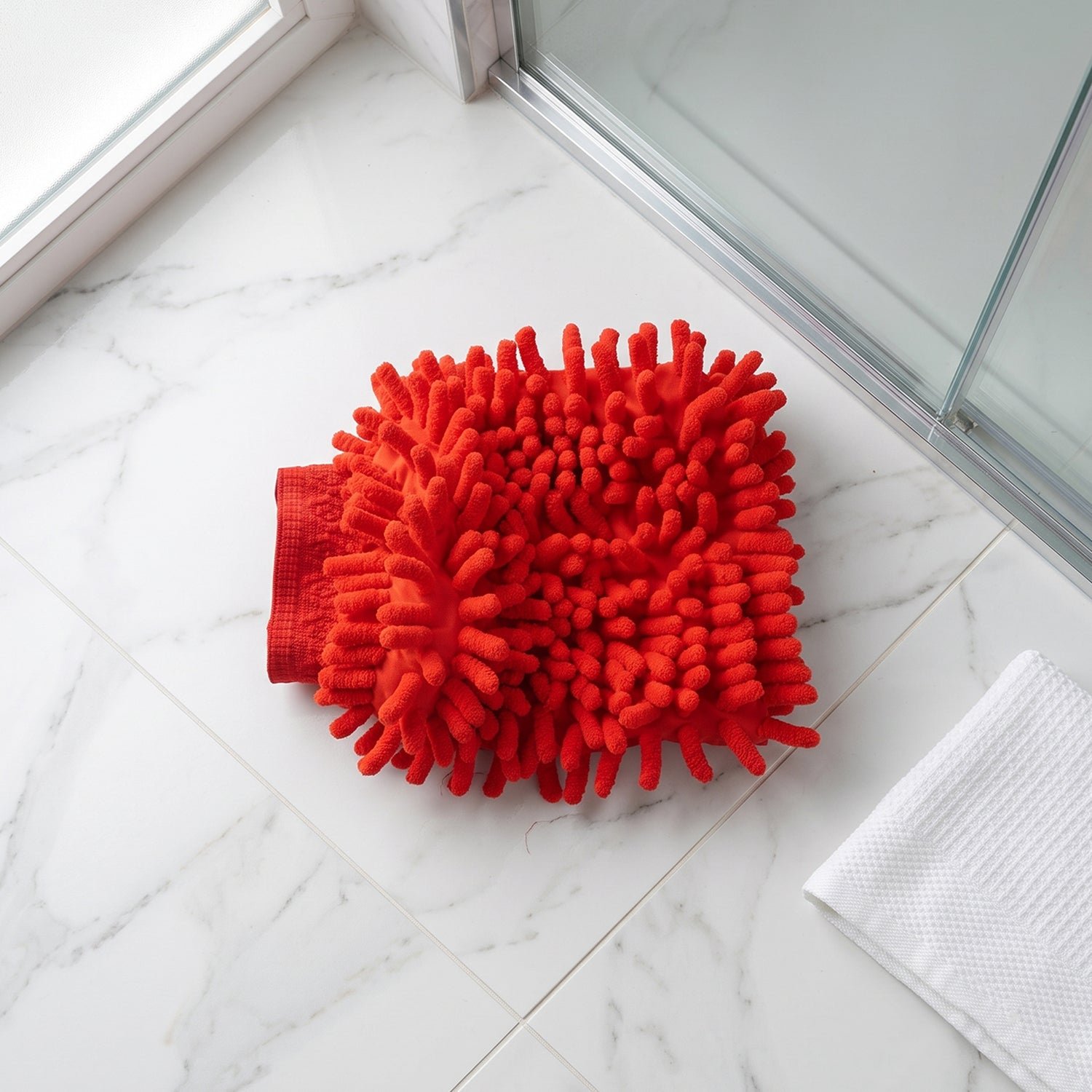 Microfiber Chenille Car Wash Glove for Scratch-Free Cleaning and Detailing (1 Pc) - Image 4