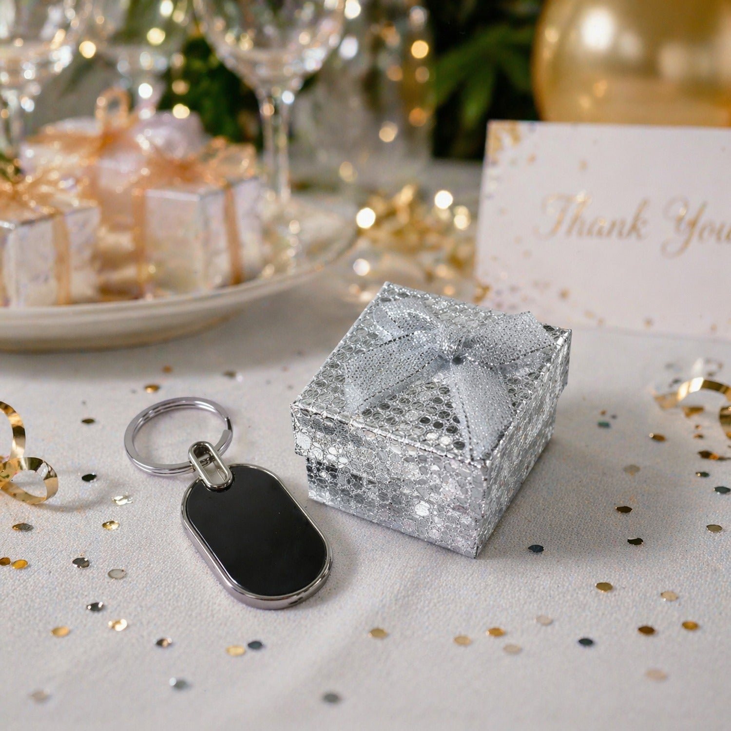 Keychain – Stylish Metal Organizer with Gift Box for Keys - Image 3