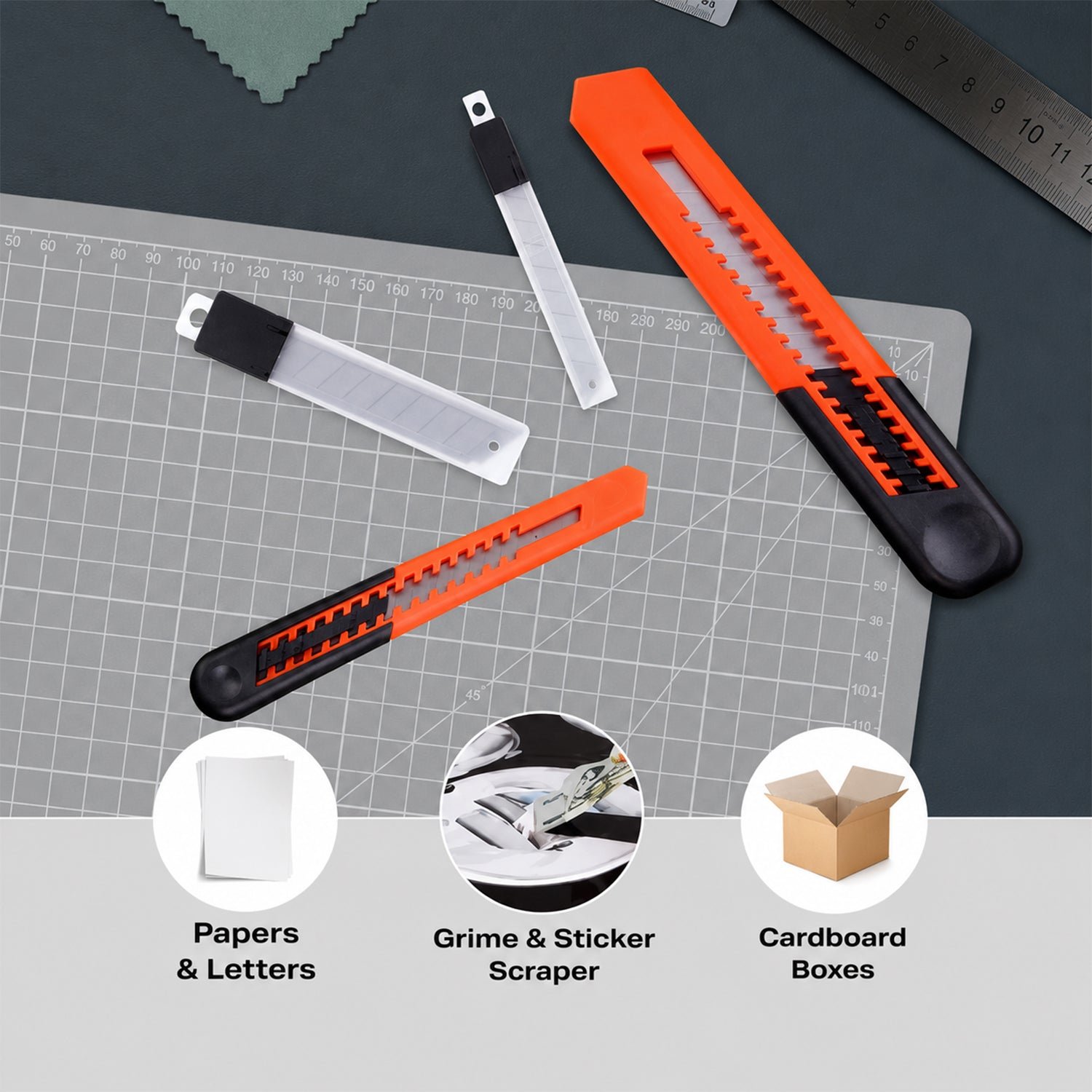 Utility Knife Set – Durable Blades for Precise Cutting - Image 4