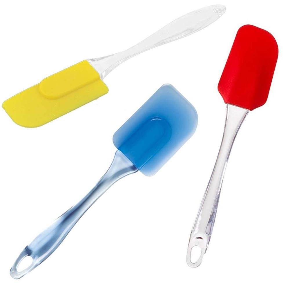 Cake Pastry Brush and Spatula Set, Silicone Baking Brush for Cakes (1 Set) - Image 5