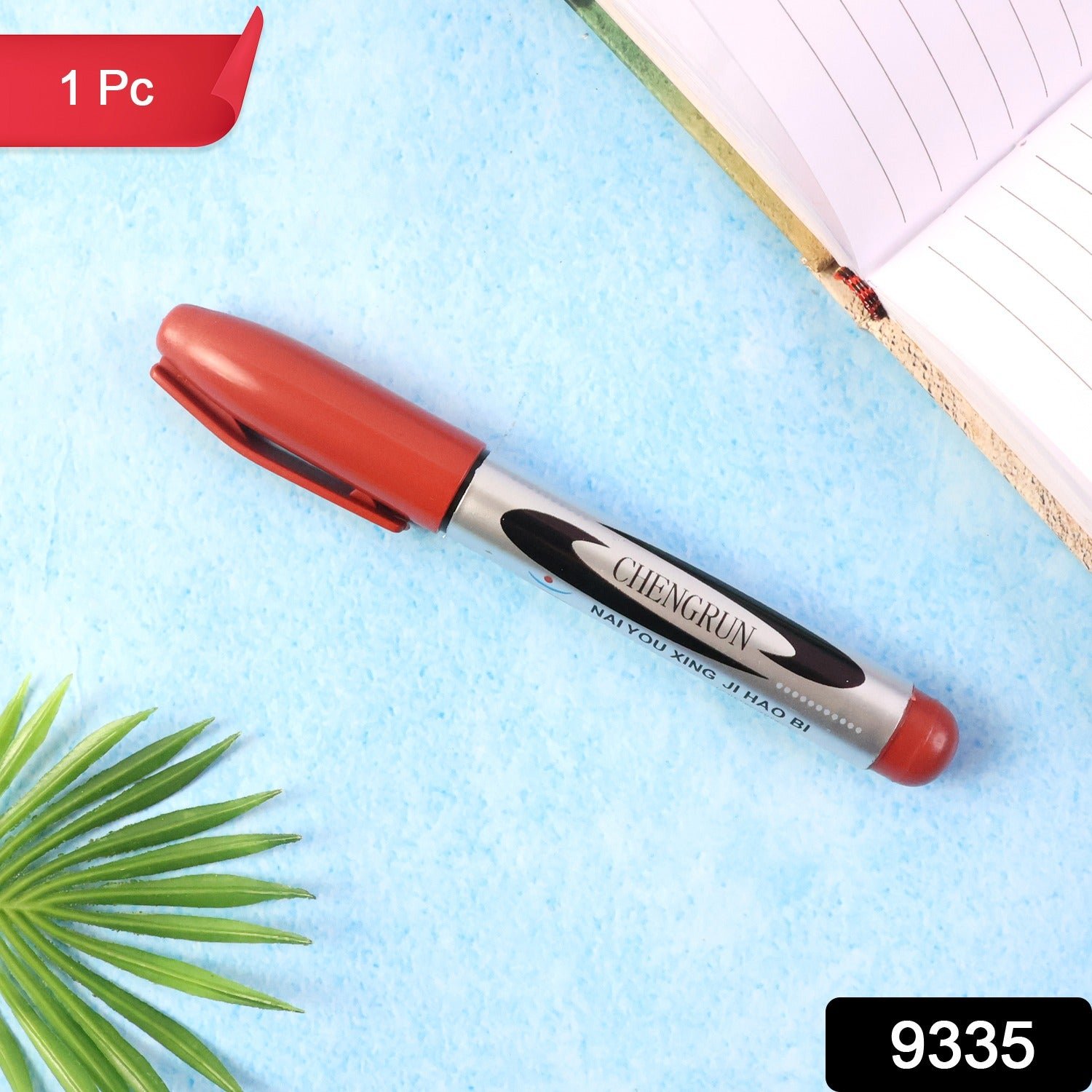 Maroon Permanent Marker Pen – Smooth Bold Ink & Quick-Dry - Image 2