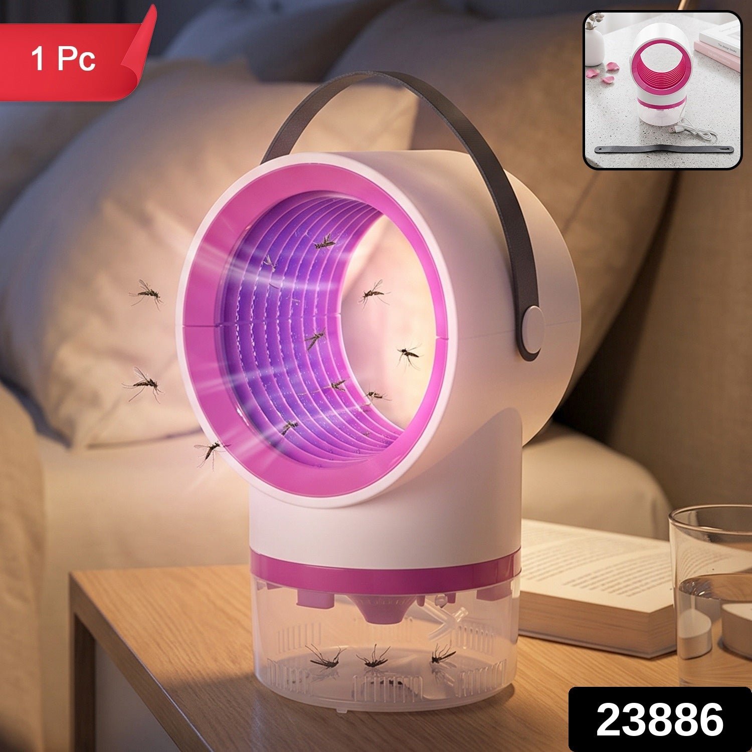 Electric USB Mosquito Killer Lamp – Portable Suction Trap for Home - Image 2