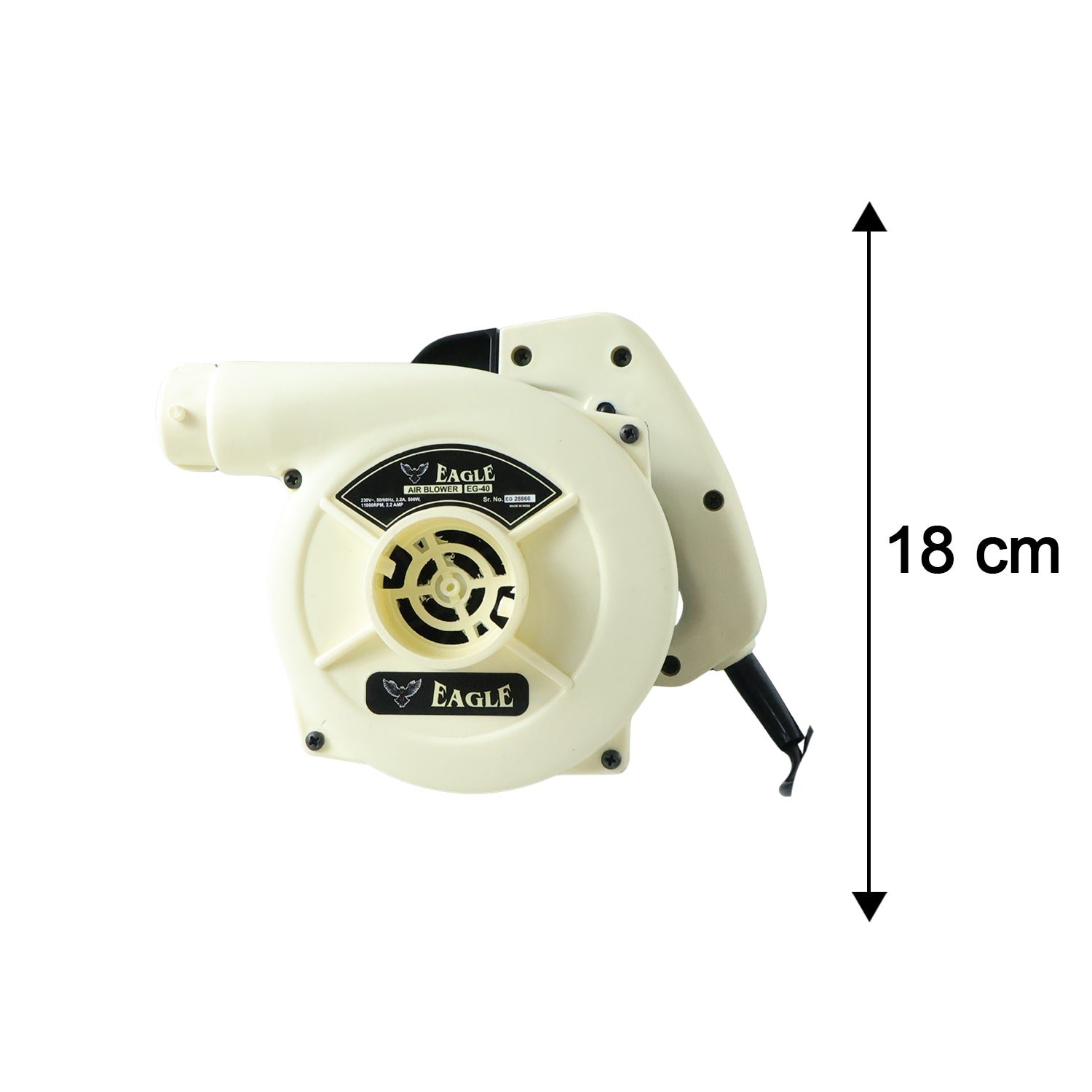 Electric Air Blower – Compact, Powerful Dust Cleaning Tool - Image 6