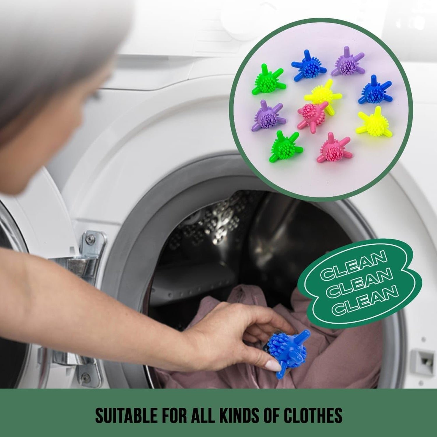 Laundry Washing Balls – Eco-friendly & Reusable Cleaning Solution - Image 5