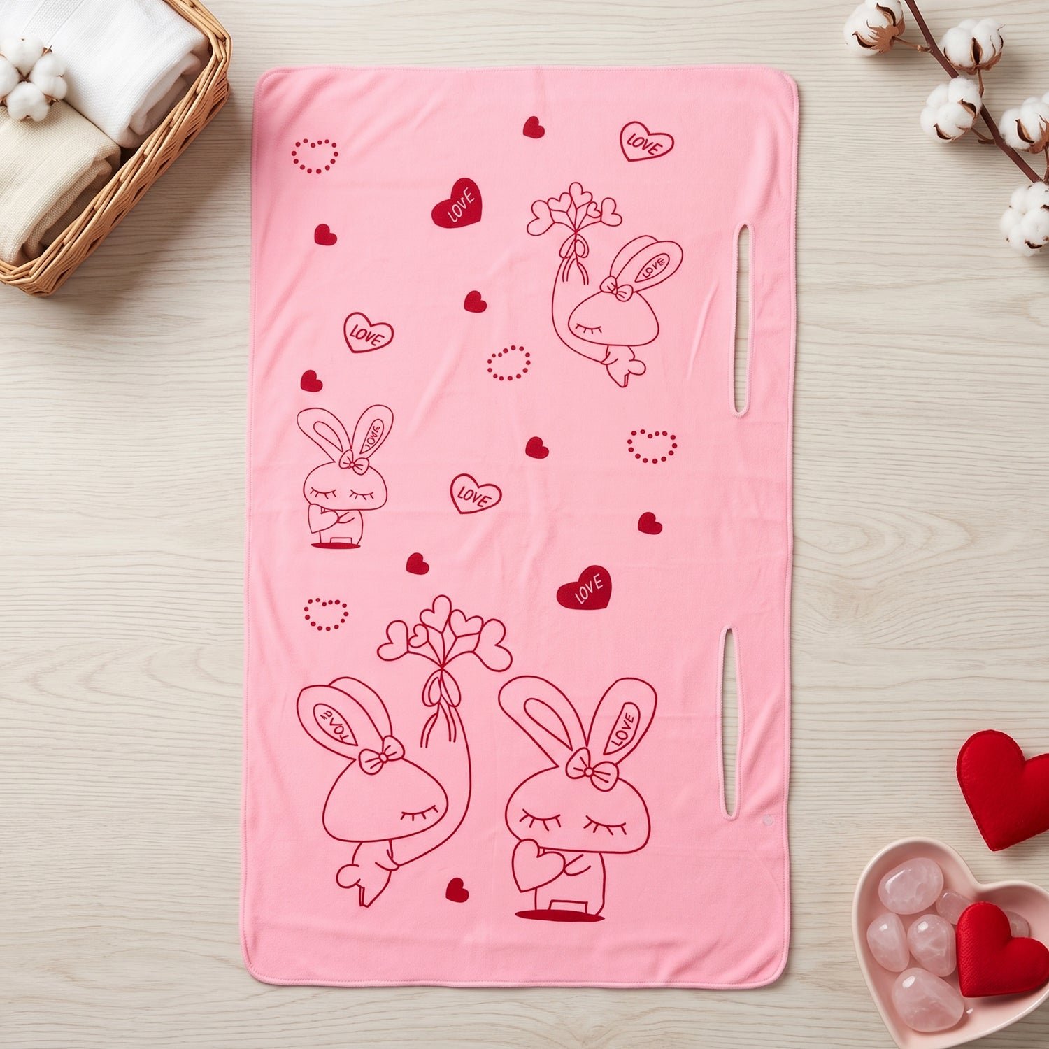 Women Wearable Bath Towel Cute Print Soft Quick Dry Bathroom Wrap (1 Pc) - Image 4