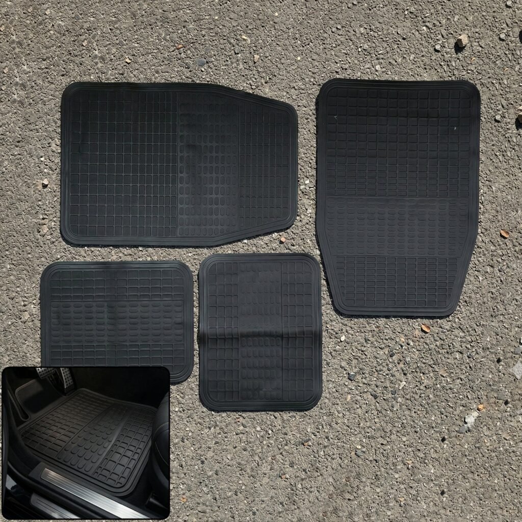 Car Floor Mat Set – Durable Waterproof Protection for All Weather