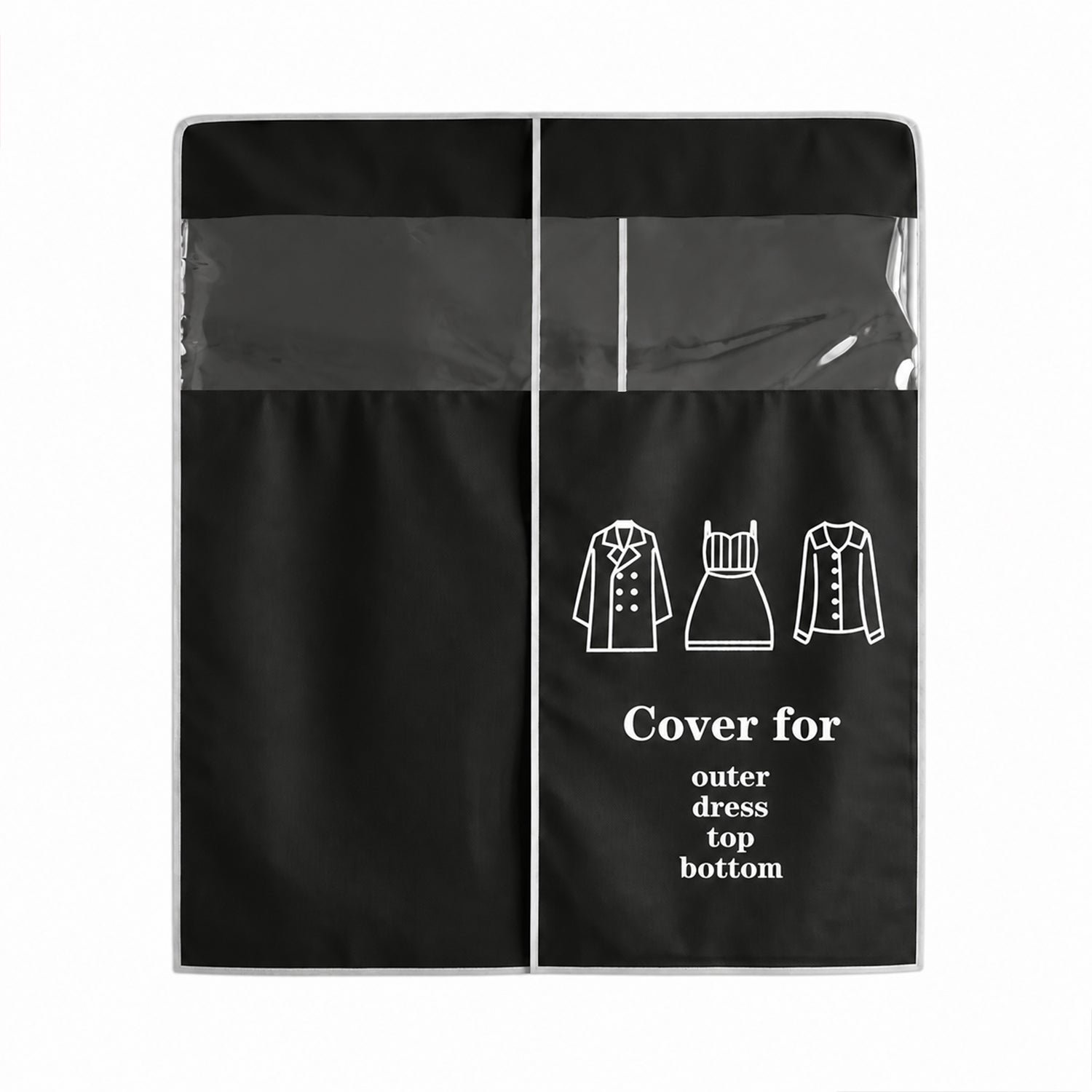 Hanging Garment Dust Cover – Keeps Clothes Neat & Dust-Free - Image 5