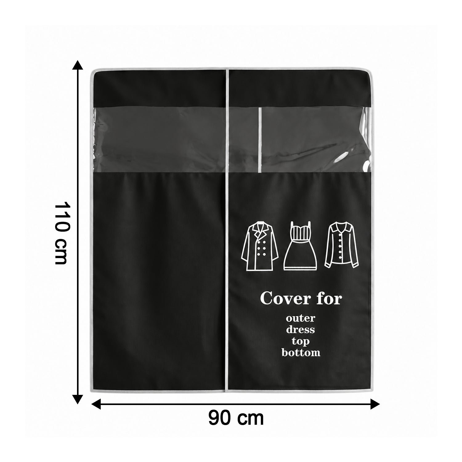 Hanging Garment Dust Cover – Keeps Clothes Neat & Dust-Free - Image 6