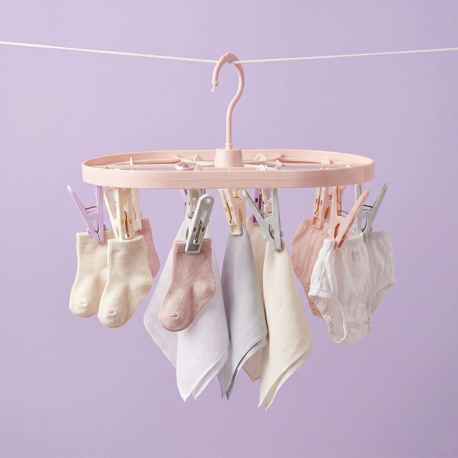 Multipurpose Plastic Hanger Clips Set – Strong Clothes Gripping Tool - Image 3