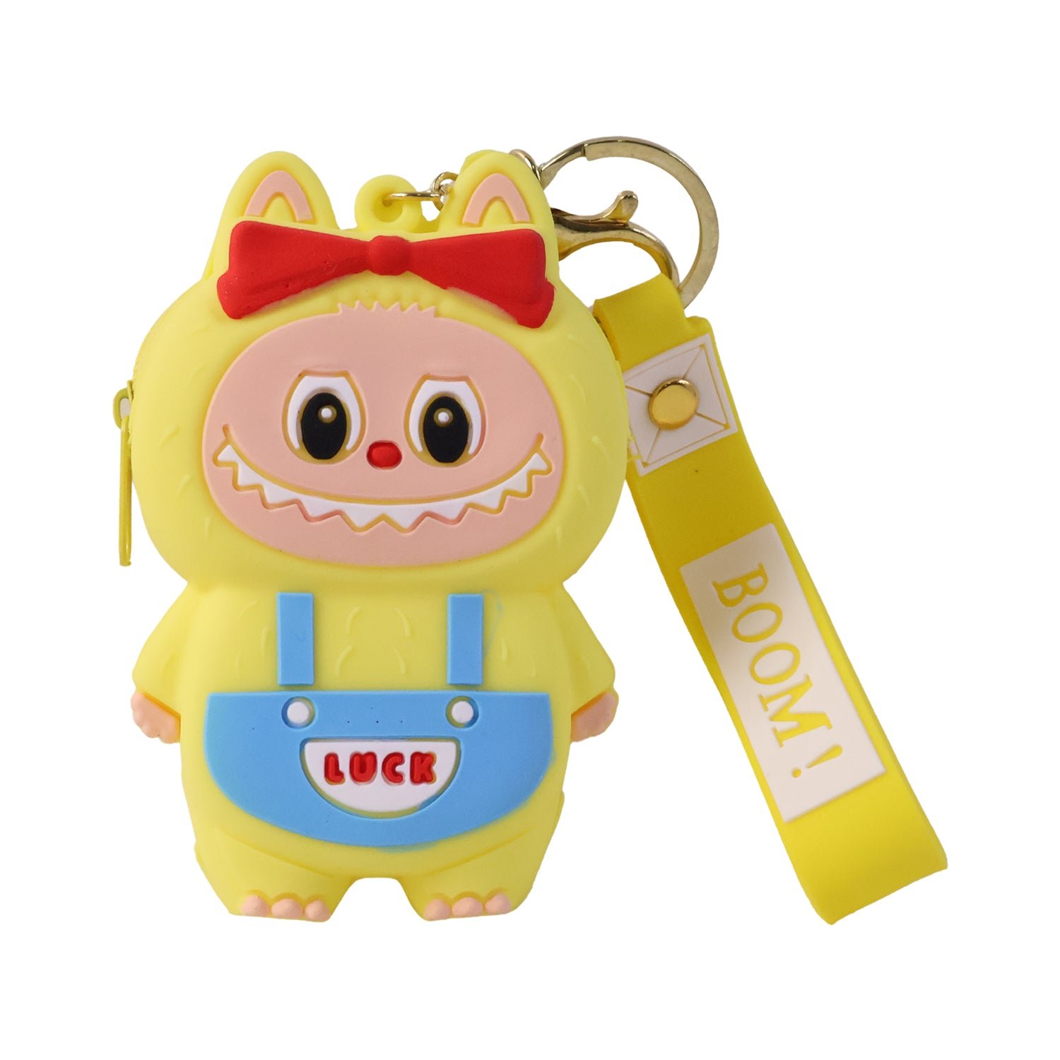 Cute Cartoon Monster Silicone Coin Purse – Playful & Compact - Image 5