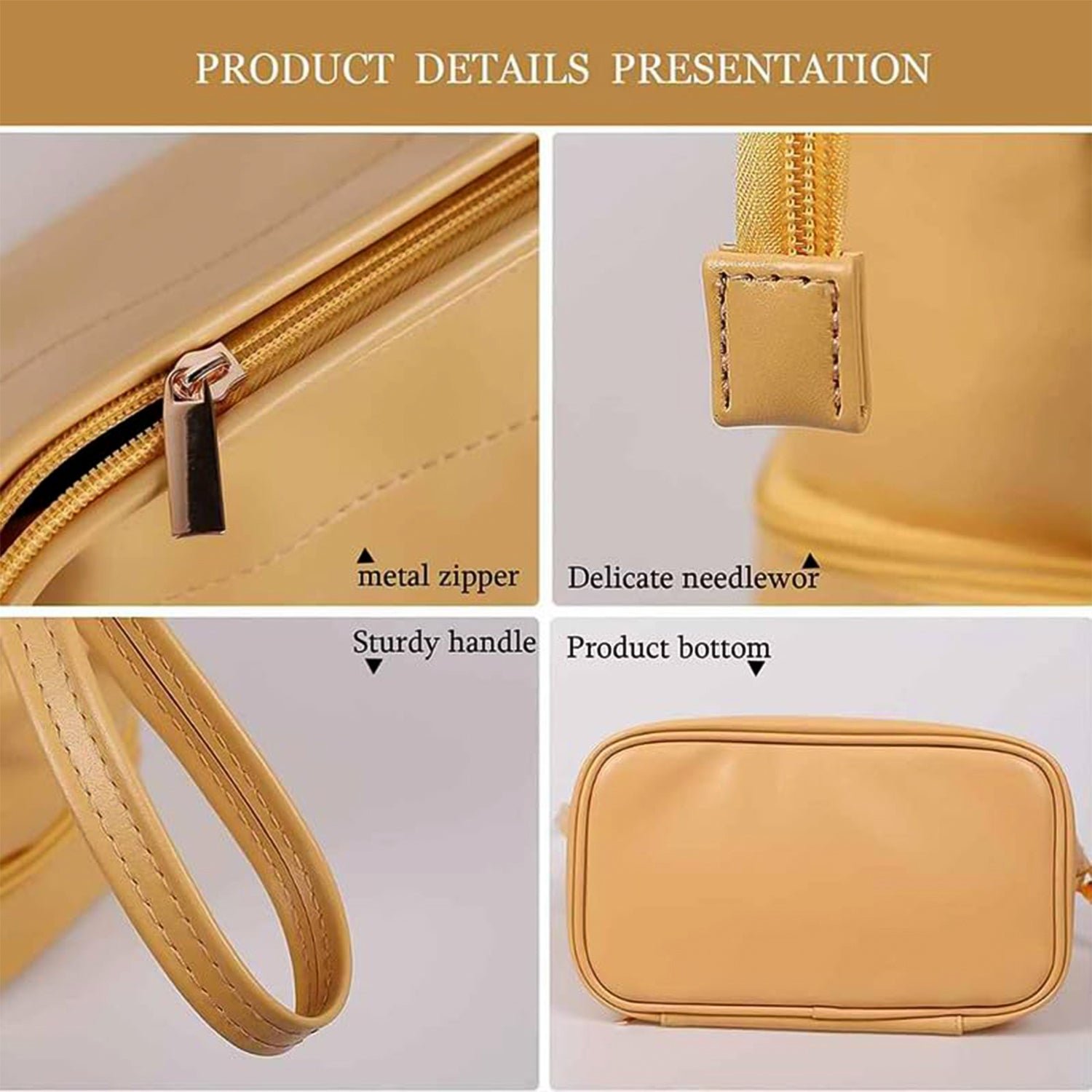 Makeup Storage Bag – Spacious Dual-Compartment Organizer - Image 4