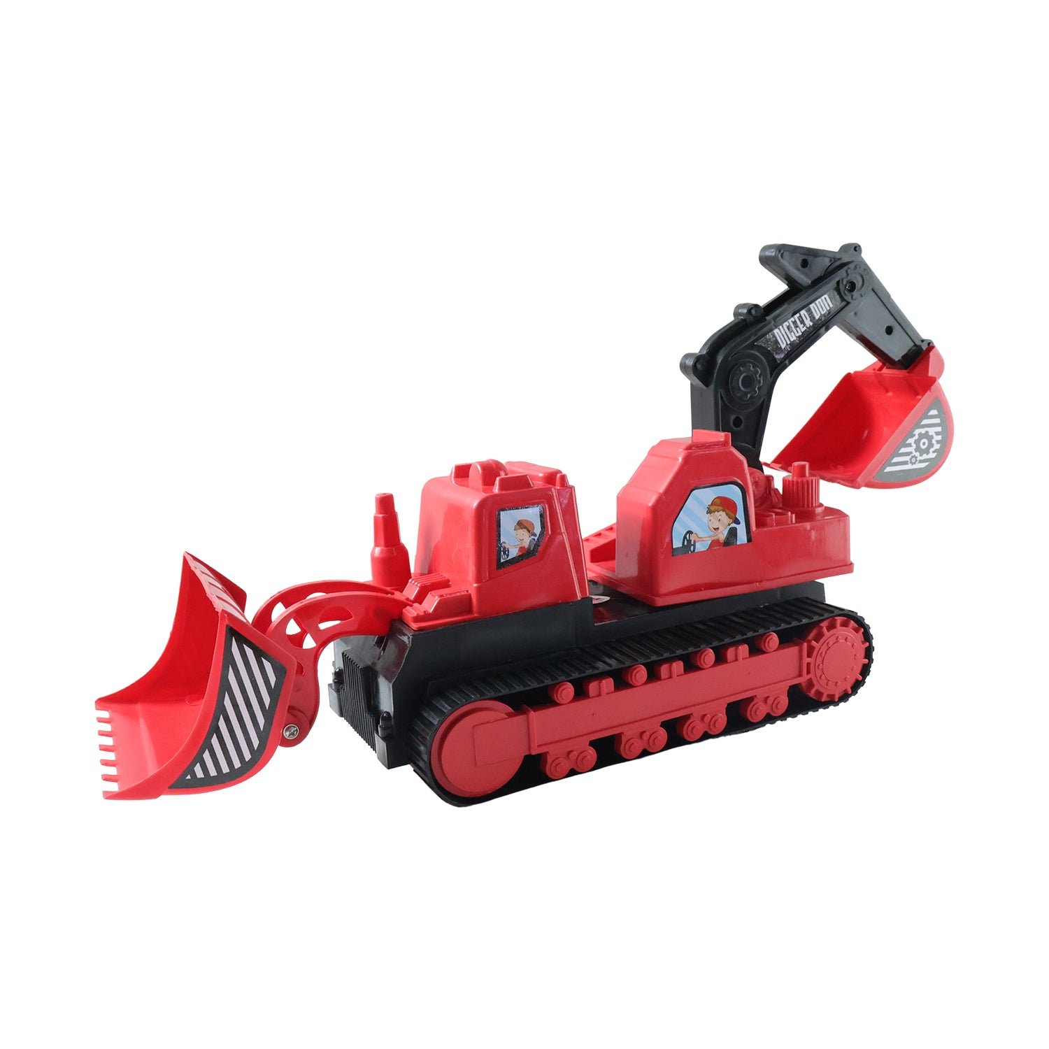 Digger Don Construction Track Toy – Realistic & Durable Kids Vehicle - Image 5