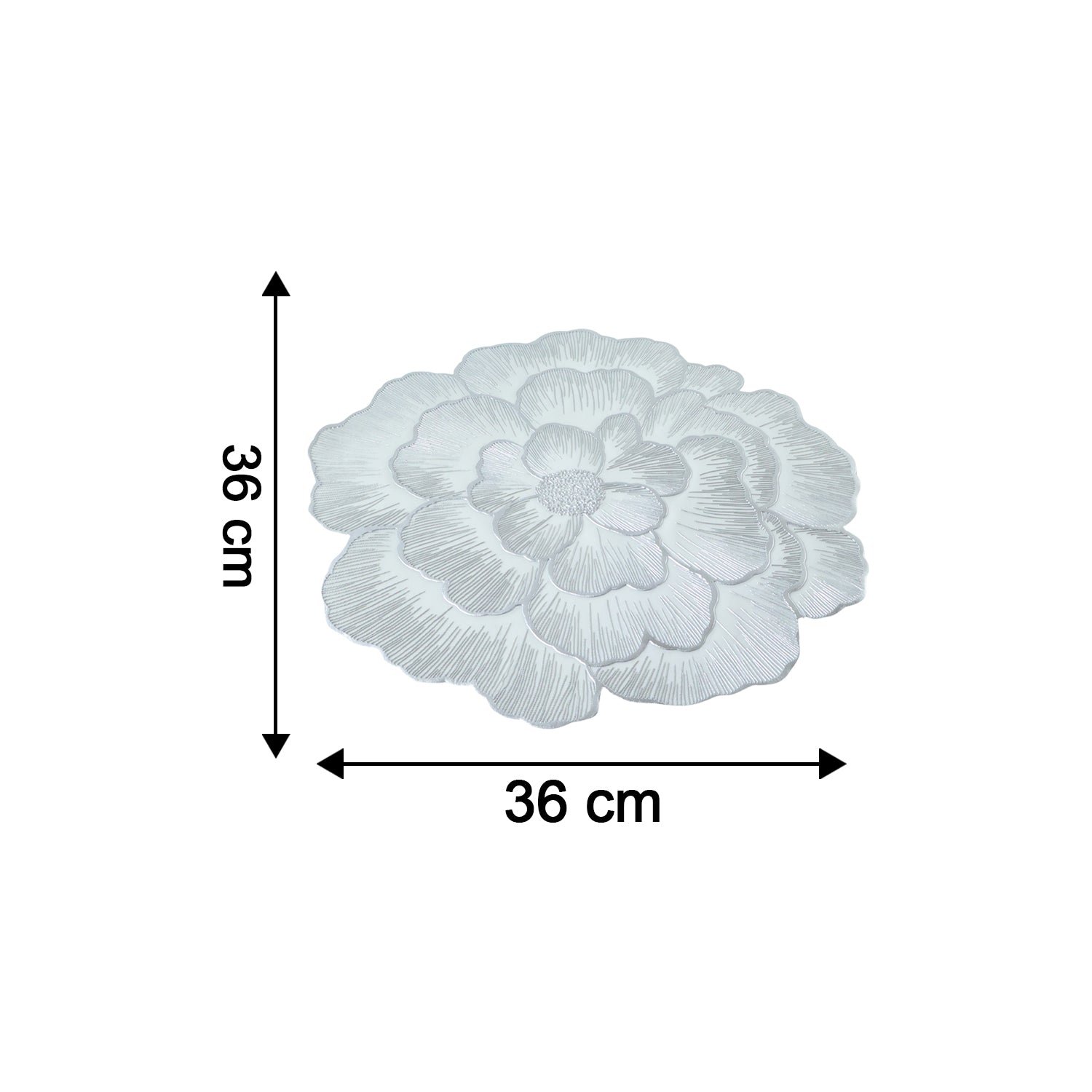 Round Floral PVC Table Mat – Waterproof & Heat Resistant for Dining - Image 6