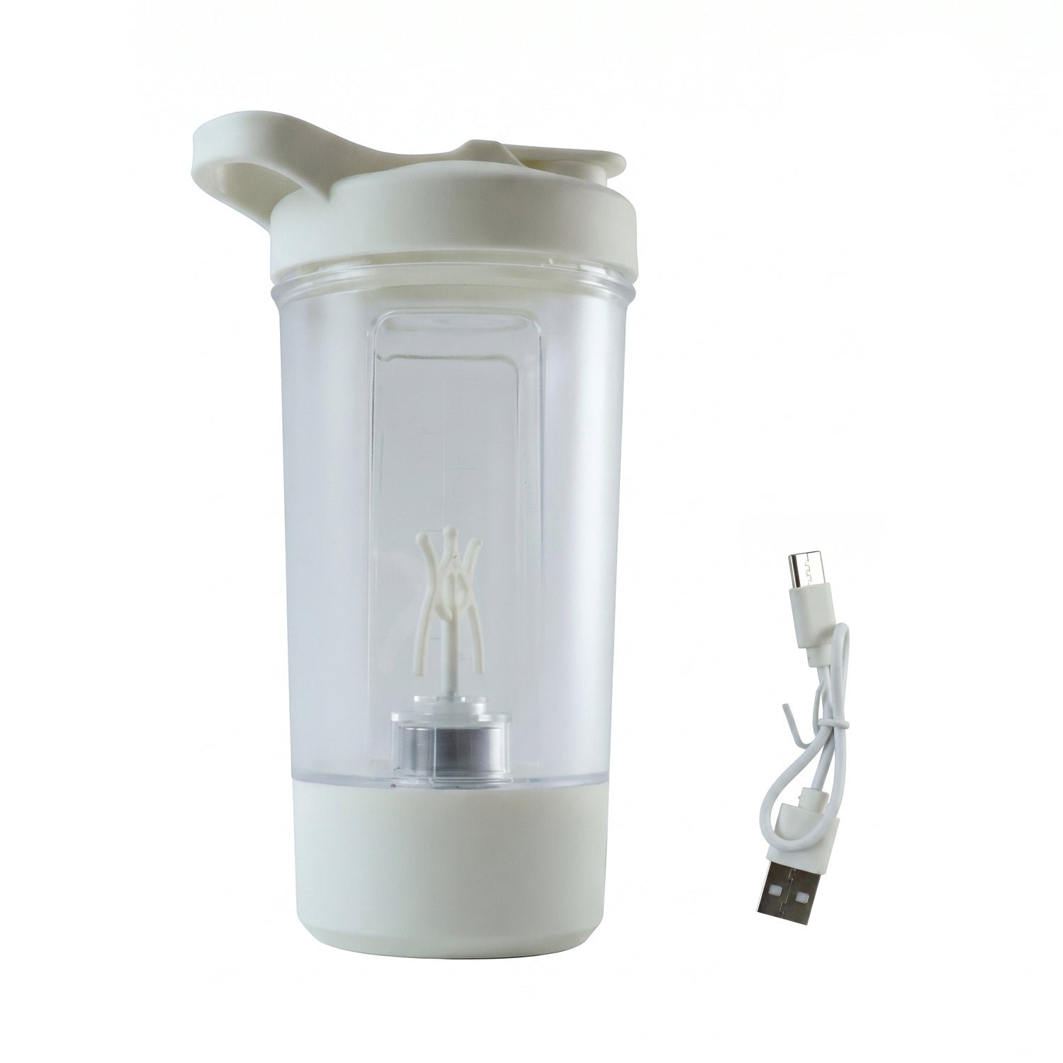 400ml USB Rechargeable Electric Self Stirring Protein Shaker Bottle (1 Pc) - Image 4