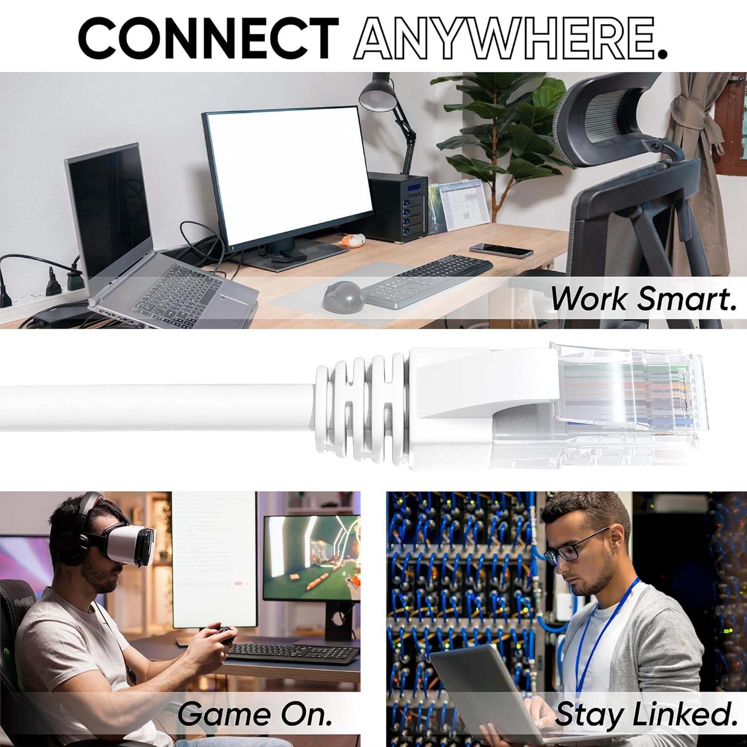 Ethernet LAN Cable 1 Meter – High-Speed Stable Wired Connection - Image 4