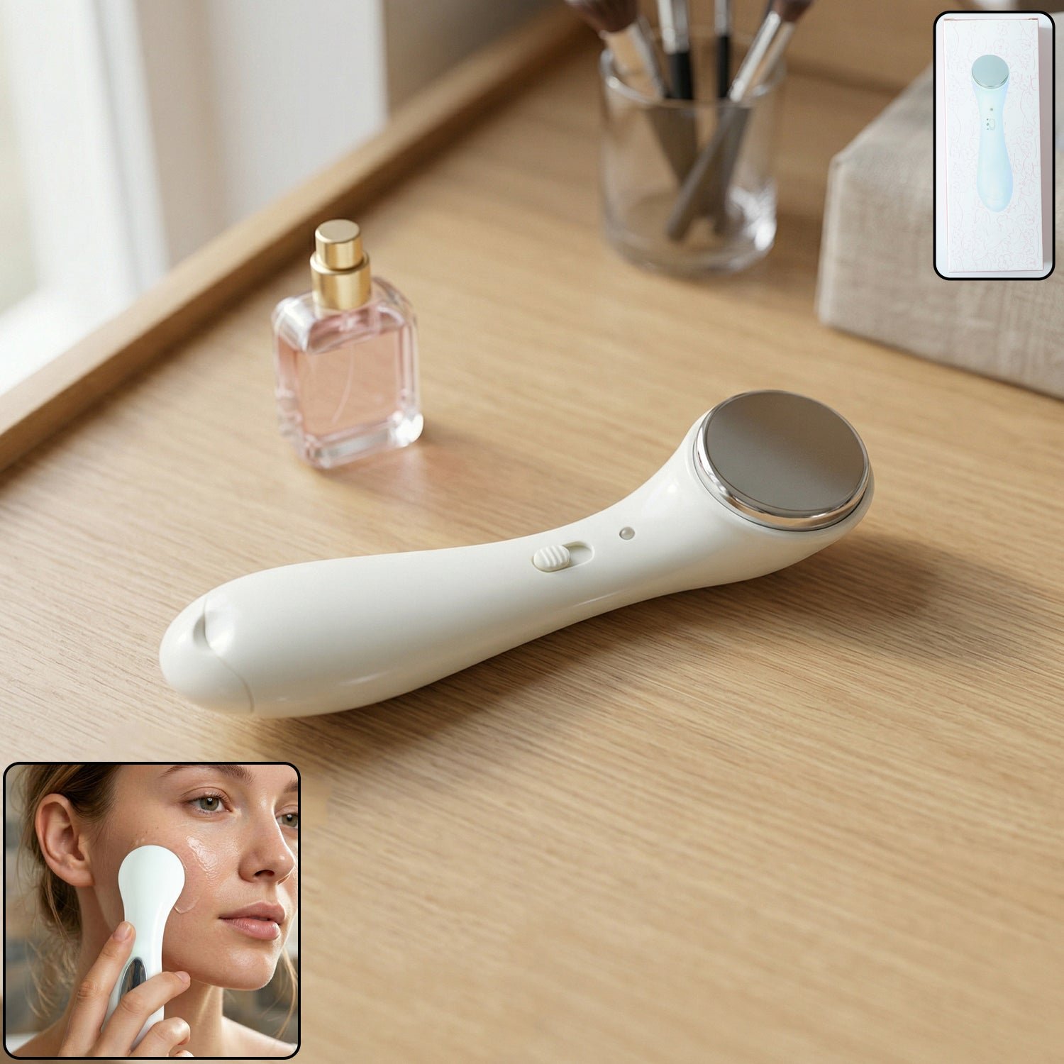 Portable Electric Facial Massager – Skin Tightening & Relaxation - Image 2