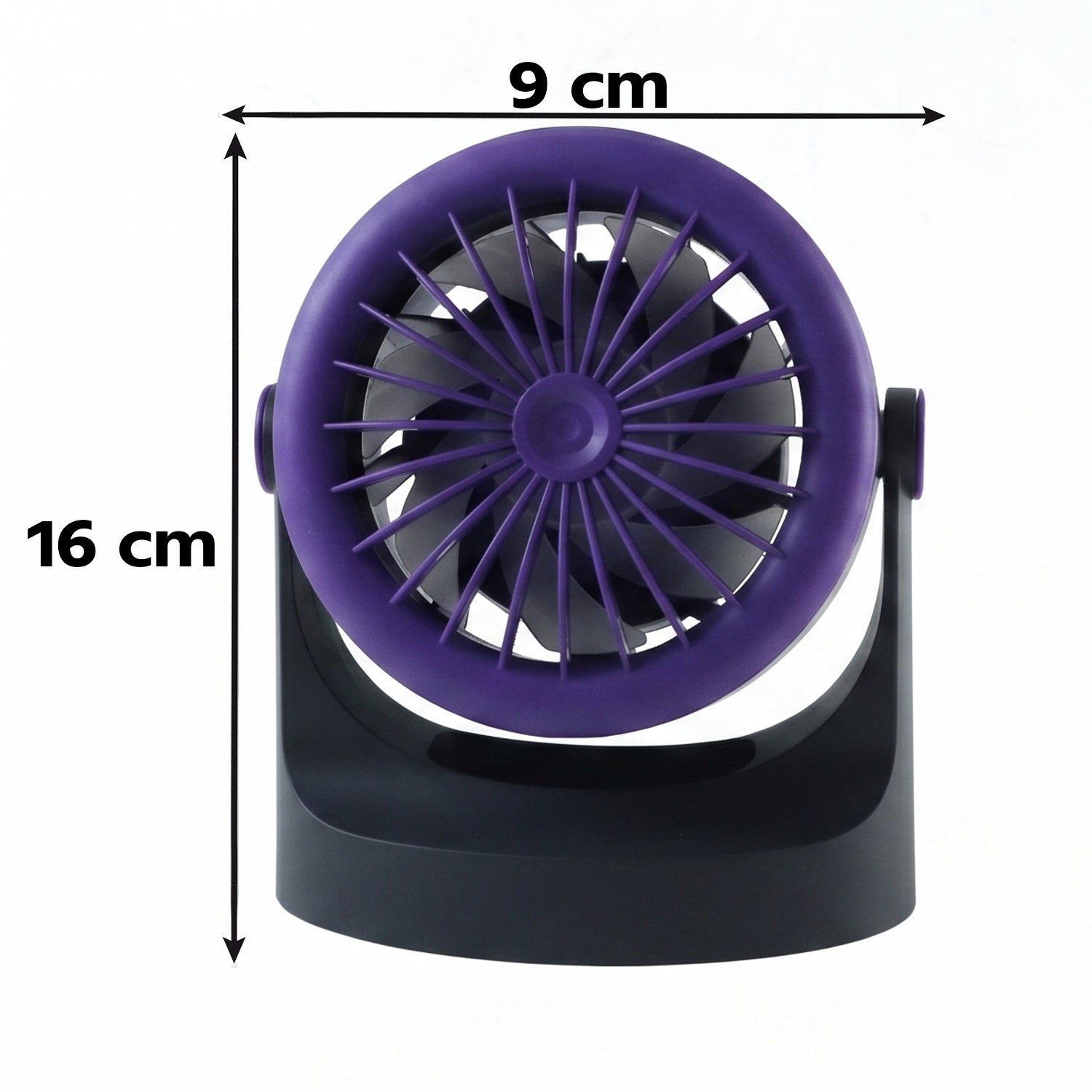 Desktop Air Circulator Table Fan with Hanging Hook, Portable Desk Fan (1 Pc) - Image 6