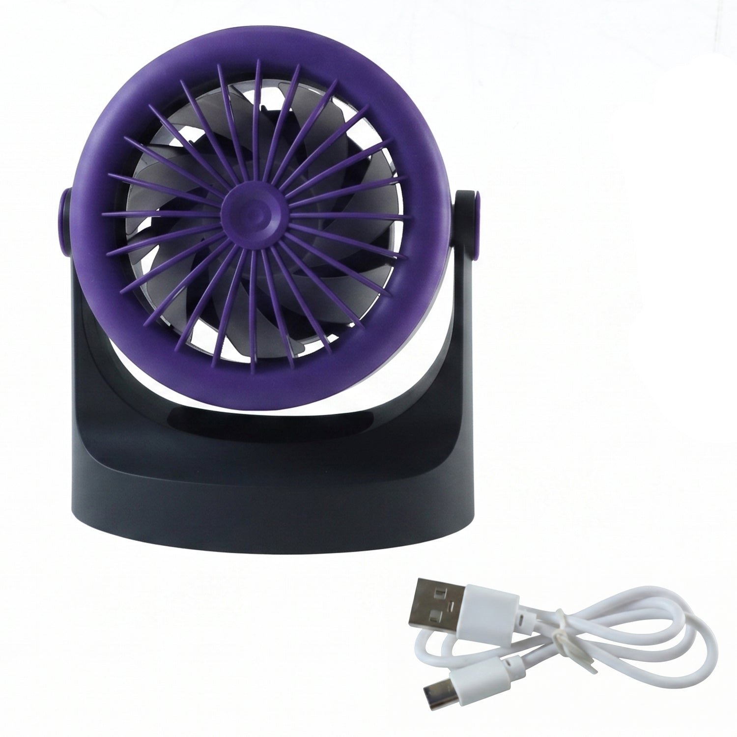 Desktop Air Circulator Table Fan with Hanging Hook, Portable Desk Fan (1 Pc) - Image 5