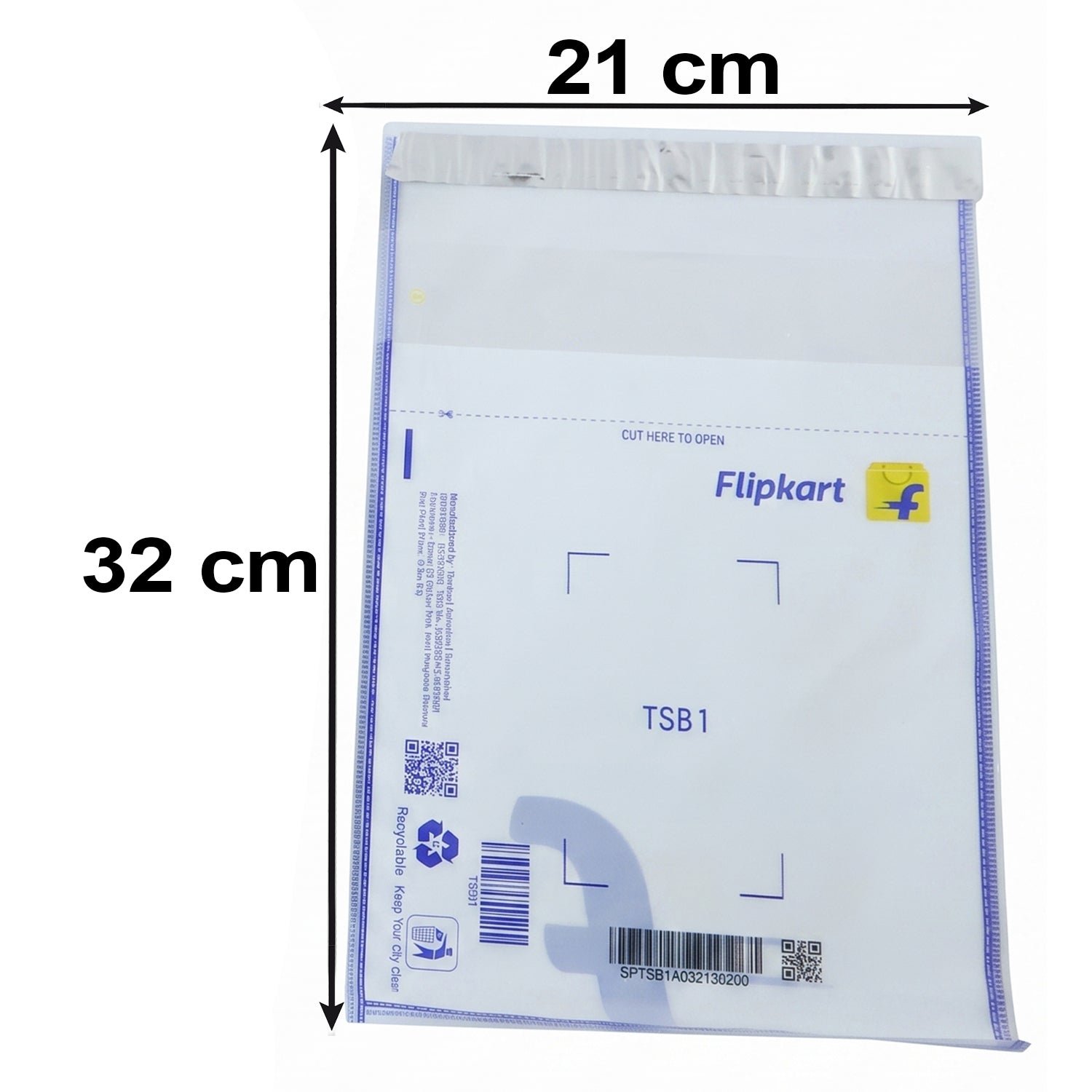 Flipkart Courier Bags 8.5 x 11 Inch Pack of 100 Tamper Proof Polybags (100 Pc) - Image 6