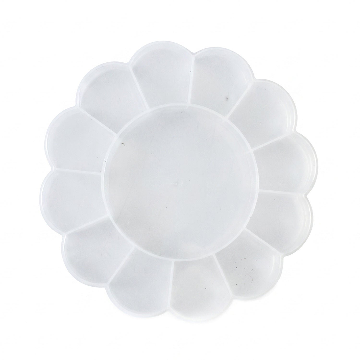 13 Section Flower Shape Transparent Plastic Organizer Storage Box (1 Pc) - Image 4