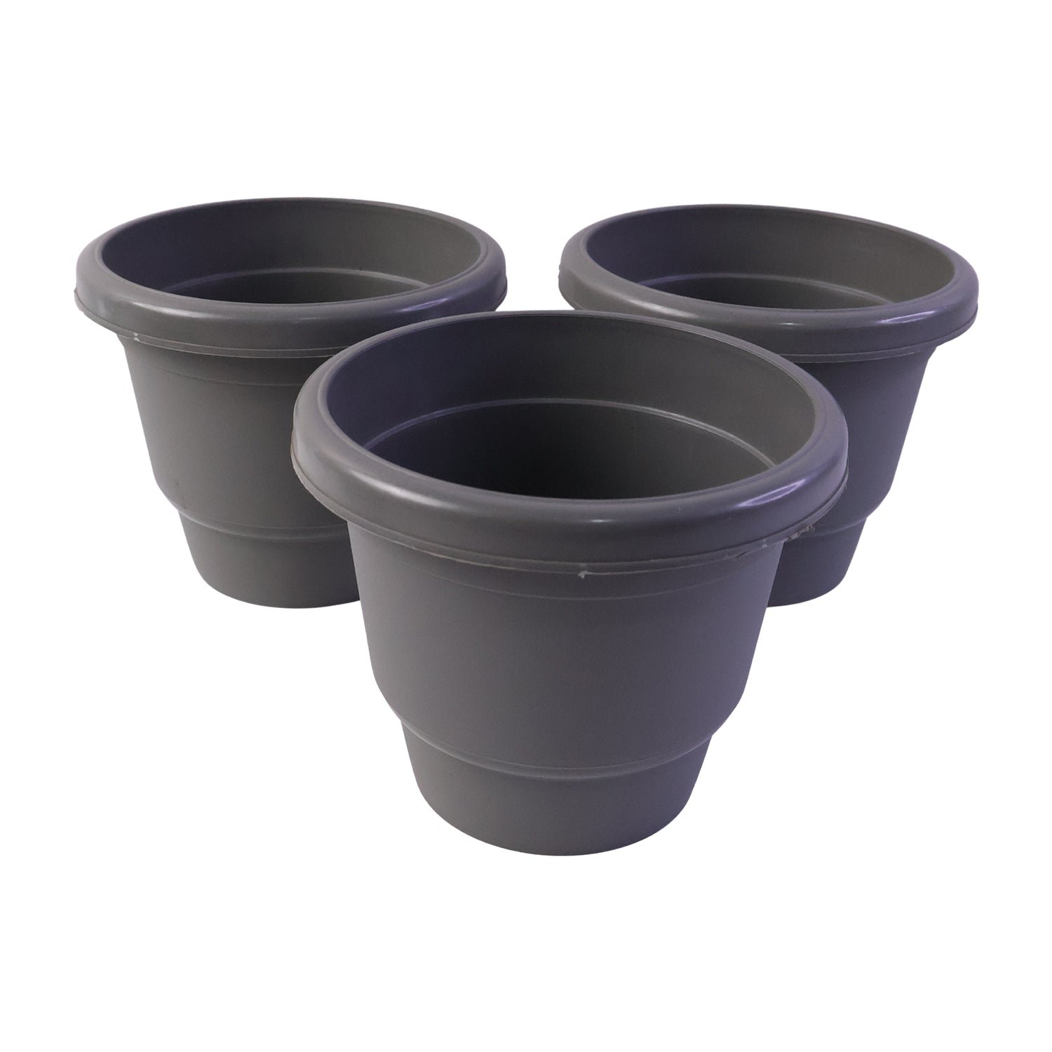 Plastic Flower Pot Planter Set – Ideal for Indoor & Outdoor Gardens - Image 4
