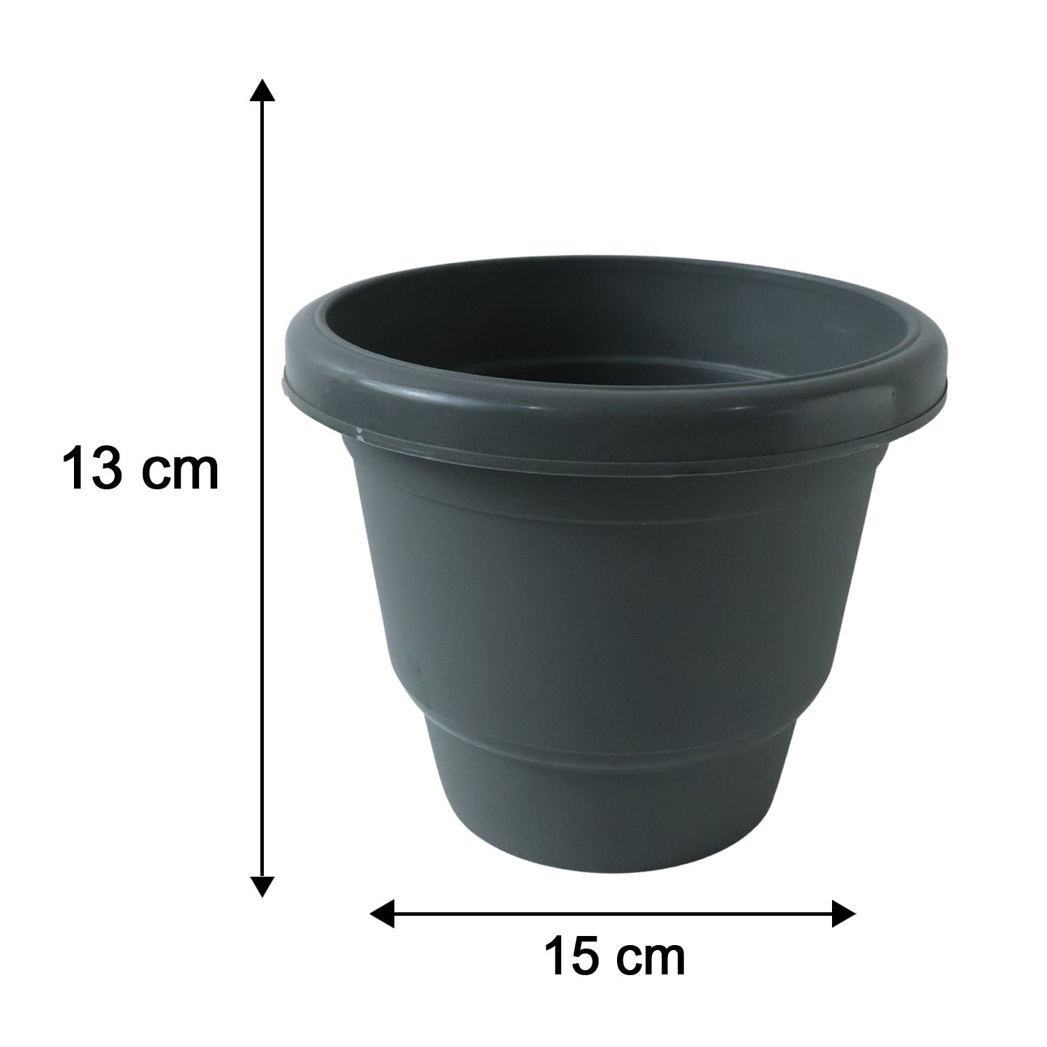 Plastic Flower Pot Planter Set – Ideal for Indoor & Outdoor Gardens - Image 6