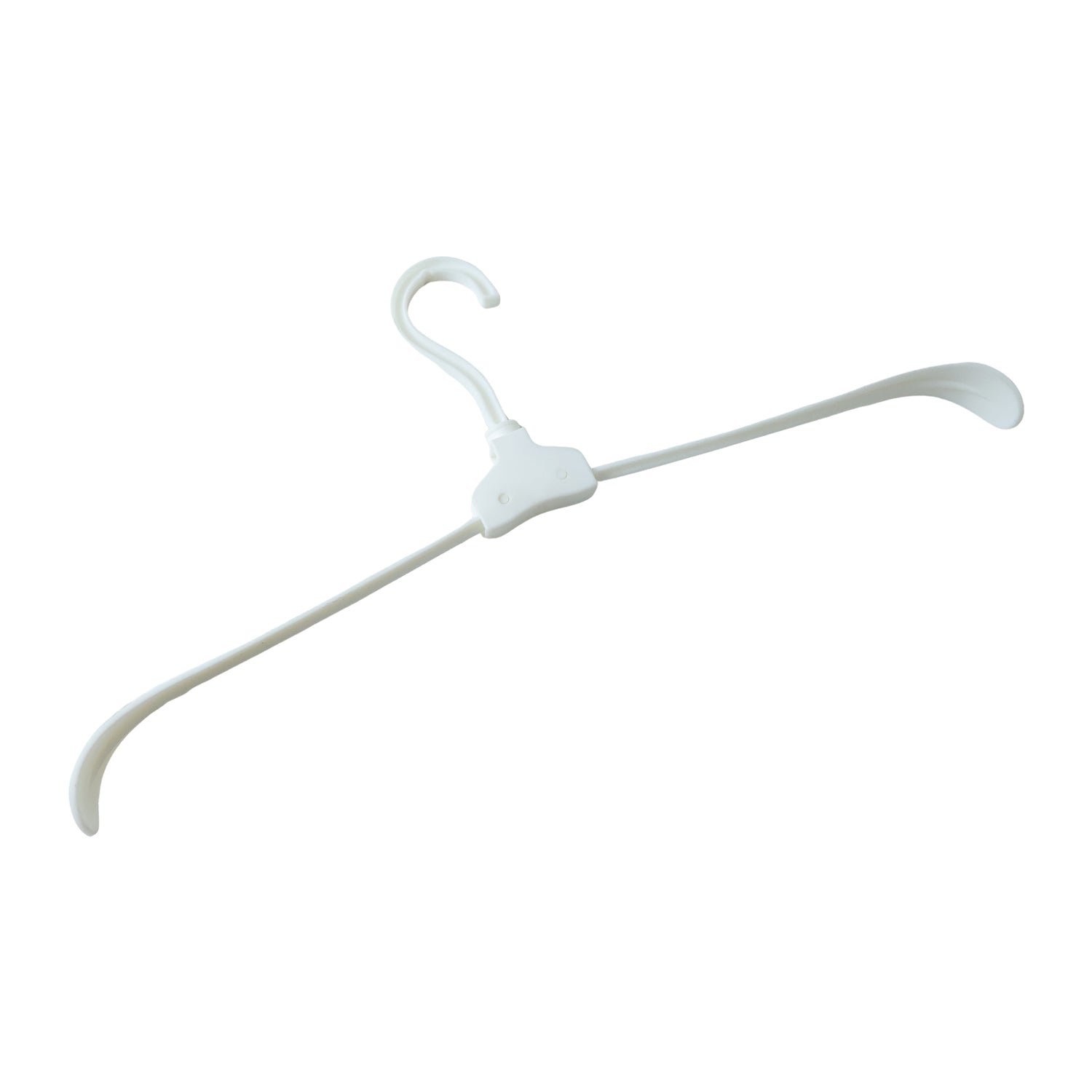 Foldable Plastic Clothes Hanger – Space Saving & Travel Friendly - Image 4