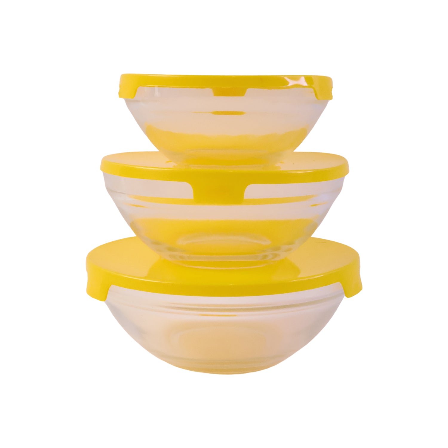 Glass Bowl Set with Lids – Versatile Kitchen Storage & Serving - Image 5
