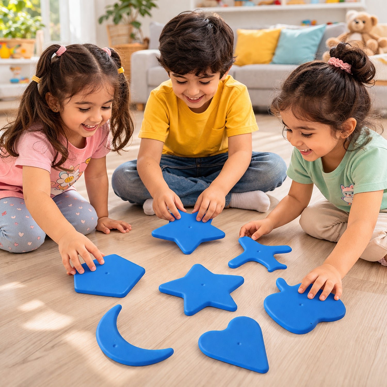 Kids Learning Shape Puzzle Toy – 6 Piece Educational Blocks for Toddlers - Image 5