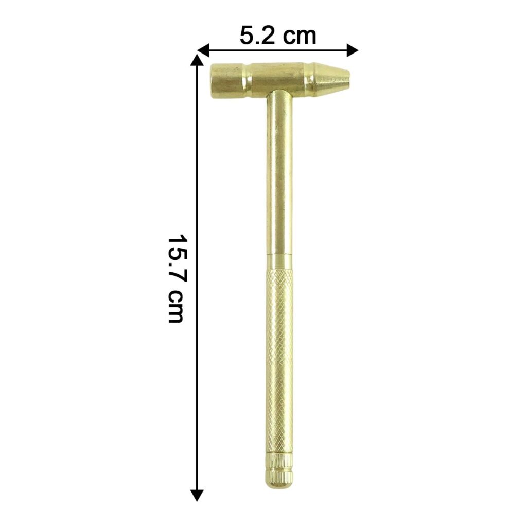 5-in-1 Small Hammer with Interchangeable Screwdriver Tips – Versatile Repair Tool