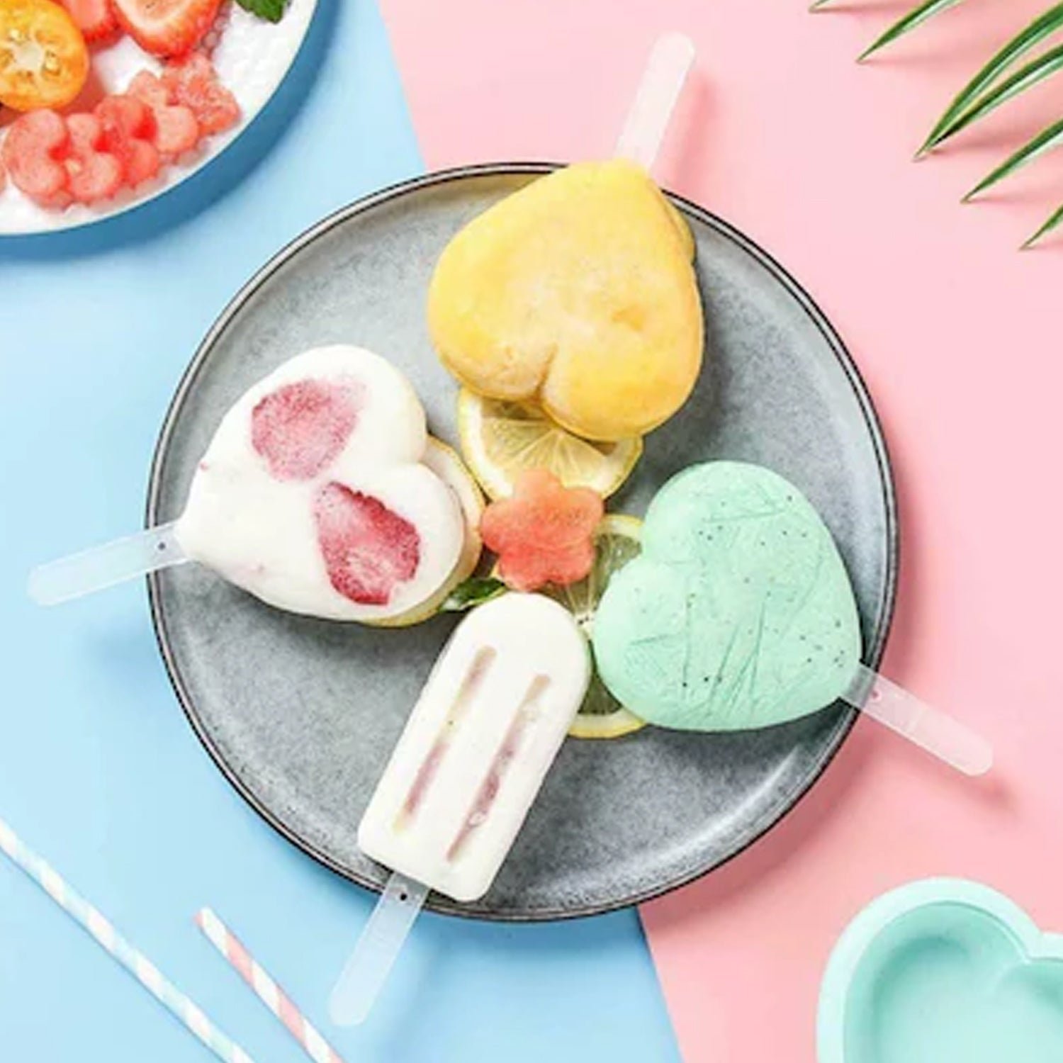 Heart Shape Silicone Popsicle Mold – Reusable & Fun Frozen Treats - Image 5